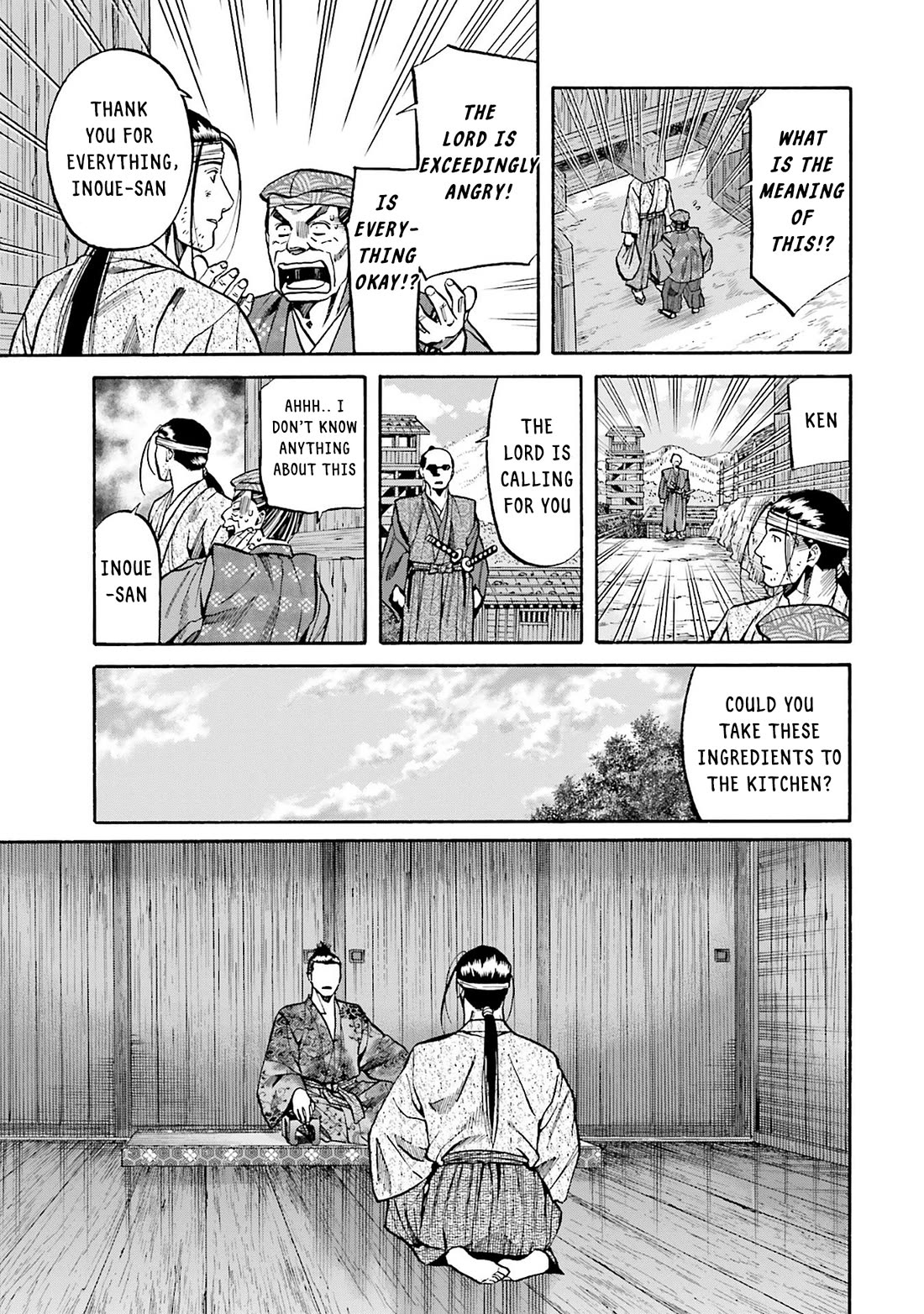 Nobunaga no Chef Chapter 161 page 3 - Chapter 161: Risking Life on Land