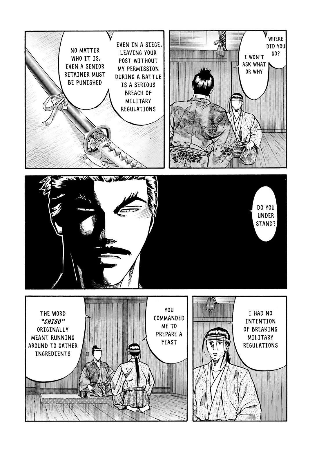 Nobunaga no Chef Chapter 161 page 4 - Chapter 161: Risking Life on Land