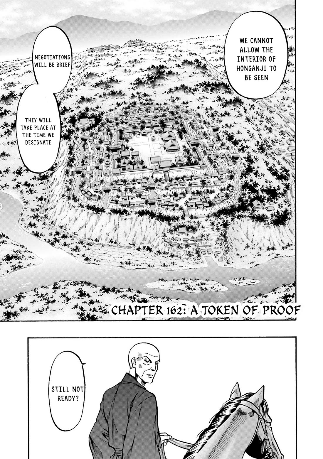 Nobunaga no Chef Chapter 162 page 1 - Chapter 162: A Token of Proof