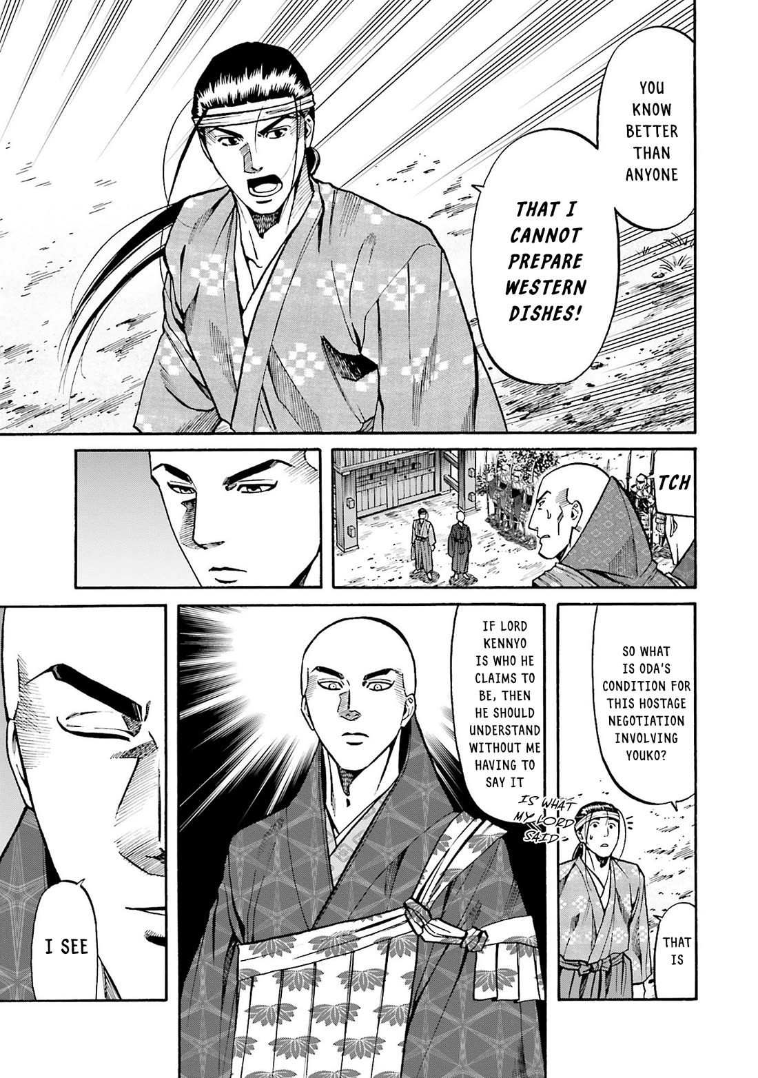 Nobunaga no Chef Chapter 162 page 17 - Chapter 162: A Token of Proof