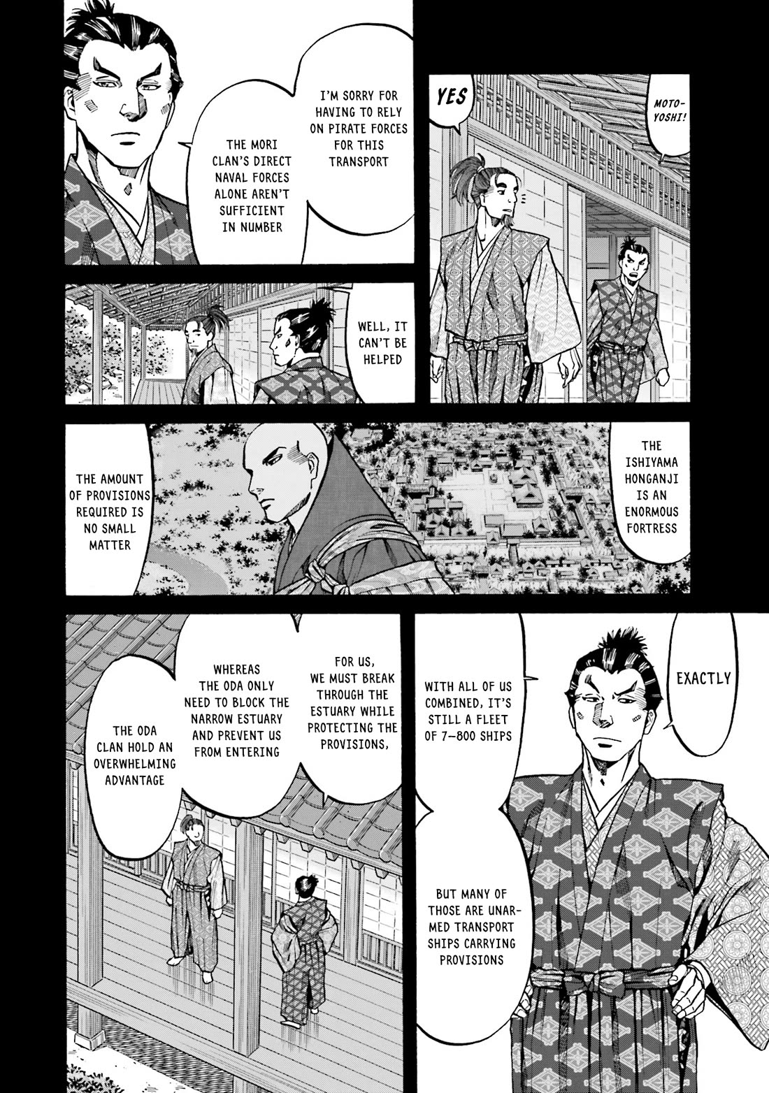 Nobunaga no Chef Chapter 167 page 4 - Chapter 167: Lords of the Sea
