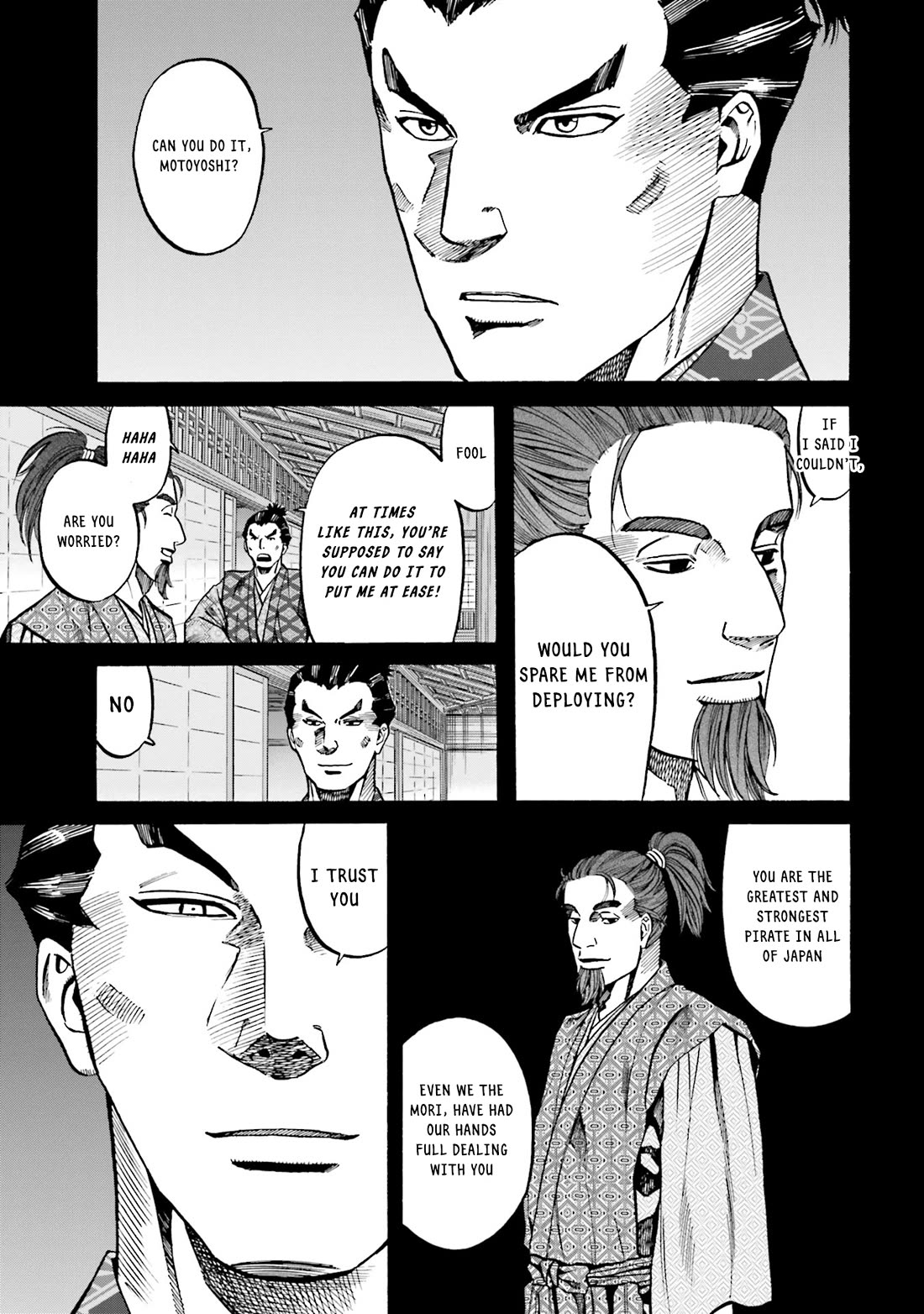 Nobunaga no Chef Chapter 167 page 5 - Chapter 167: Lords of the Sea