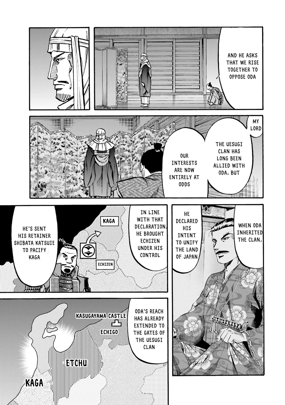 Nobunaga no Chef Chapter 169 page 12 - Chapter 169: Nobunaga's Destination