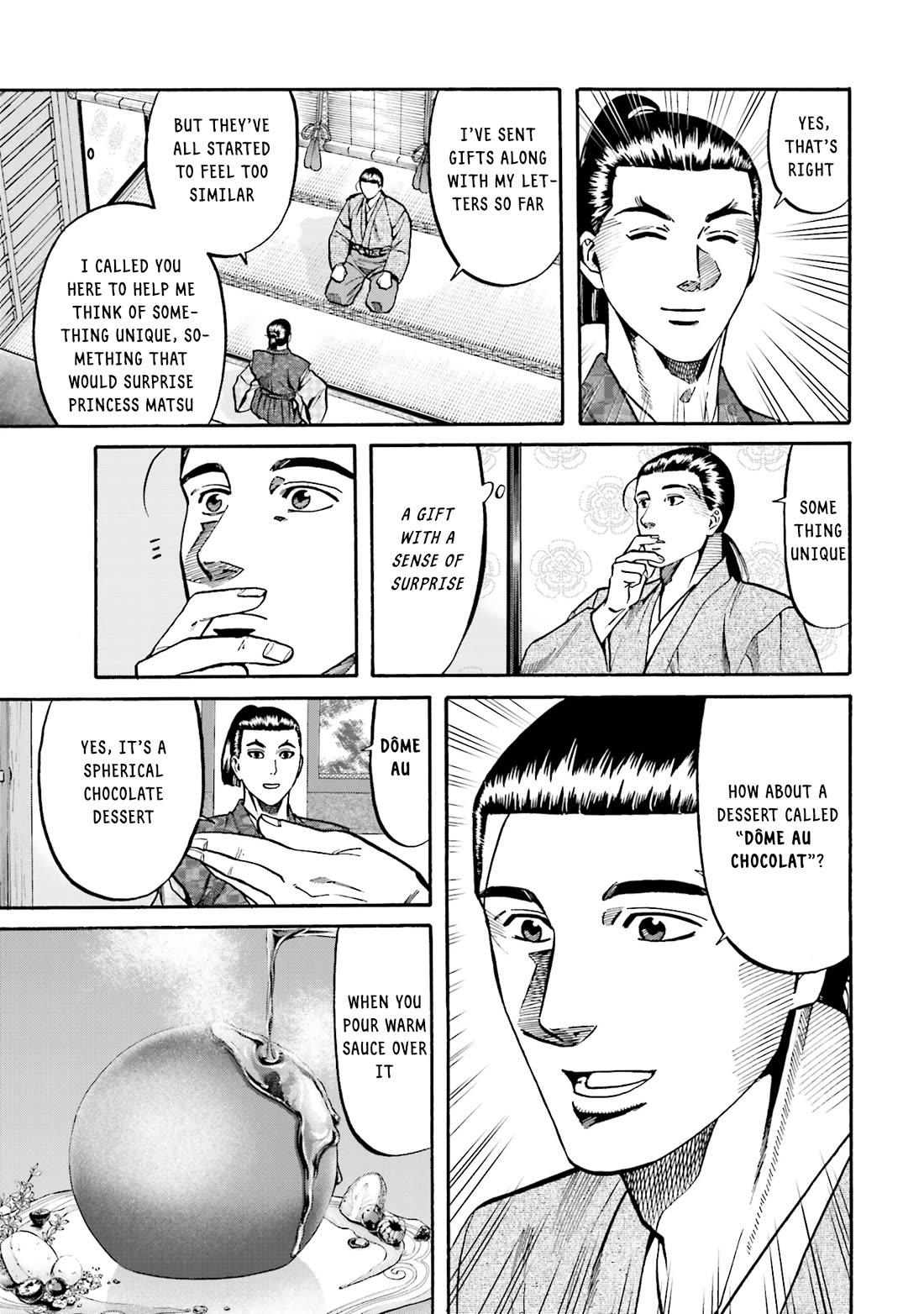 Nobunaga no Chef Chapter 170 page 22 - Chapter 170: The Moving God of the Year