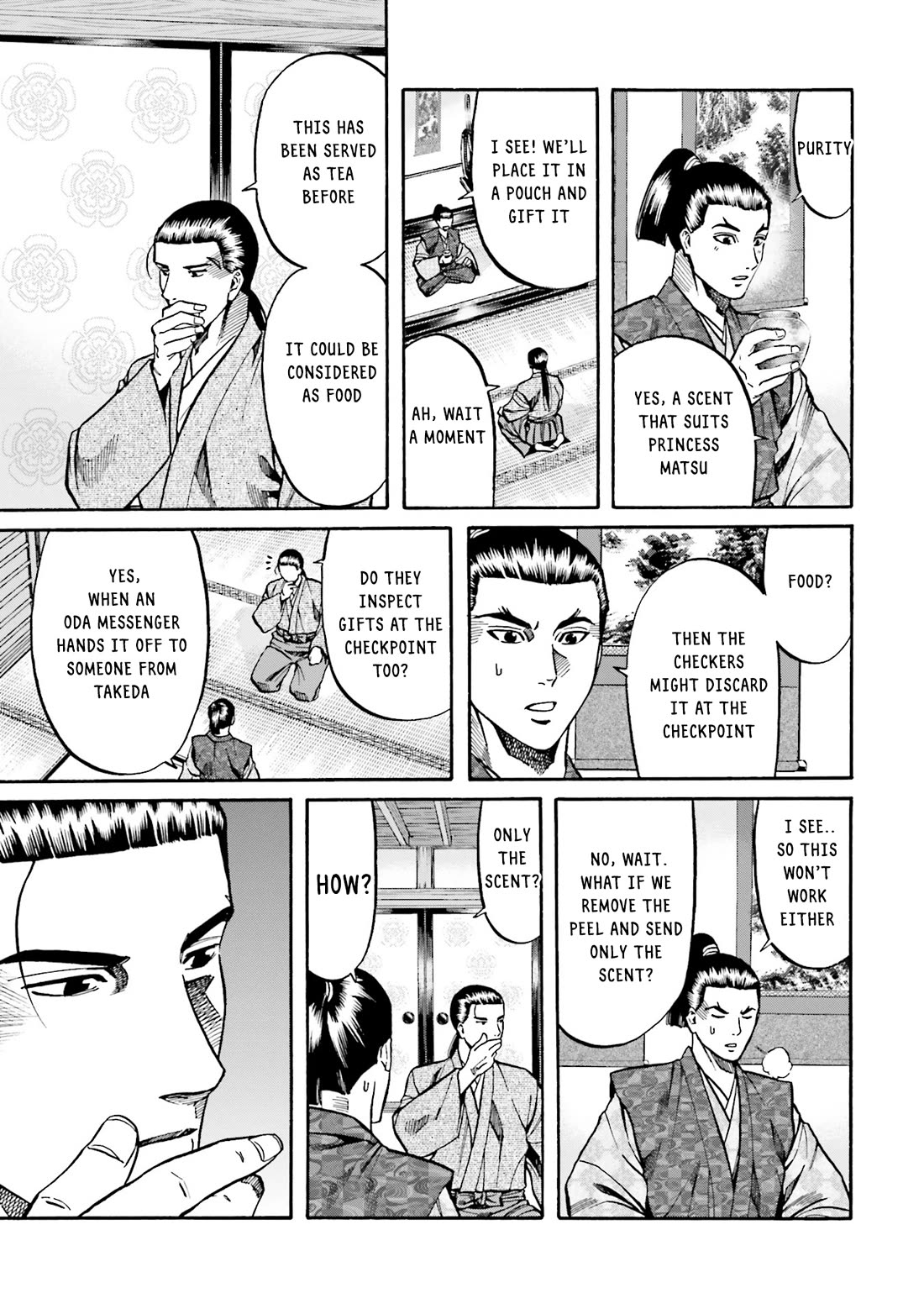 Nobunaga no Chef Chapter 171 page 10 - Chapter 171: A Secret Gift