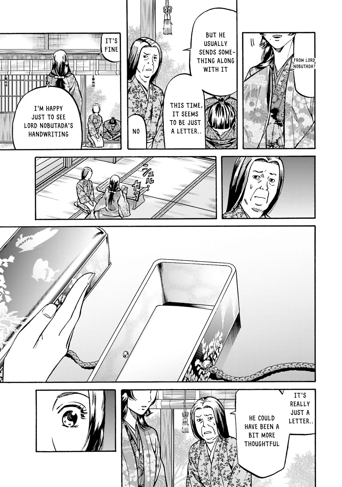 Nobunaga no Chef Chapter 171 page 14 - Chapter 171: A Secret Gift