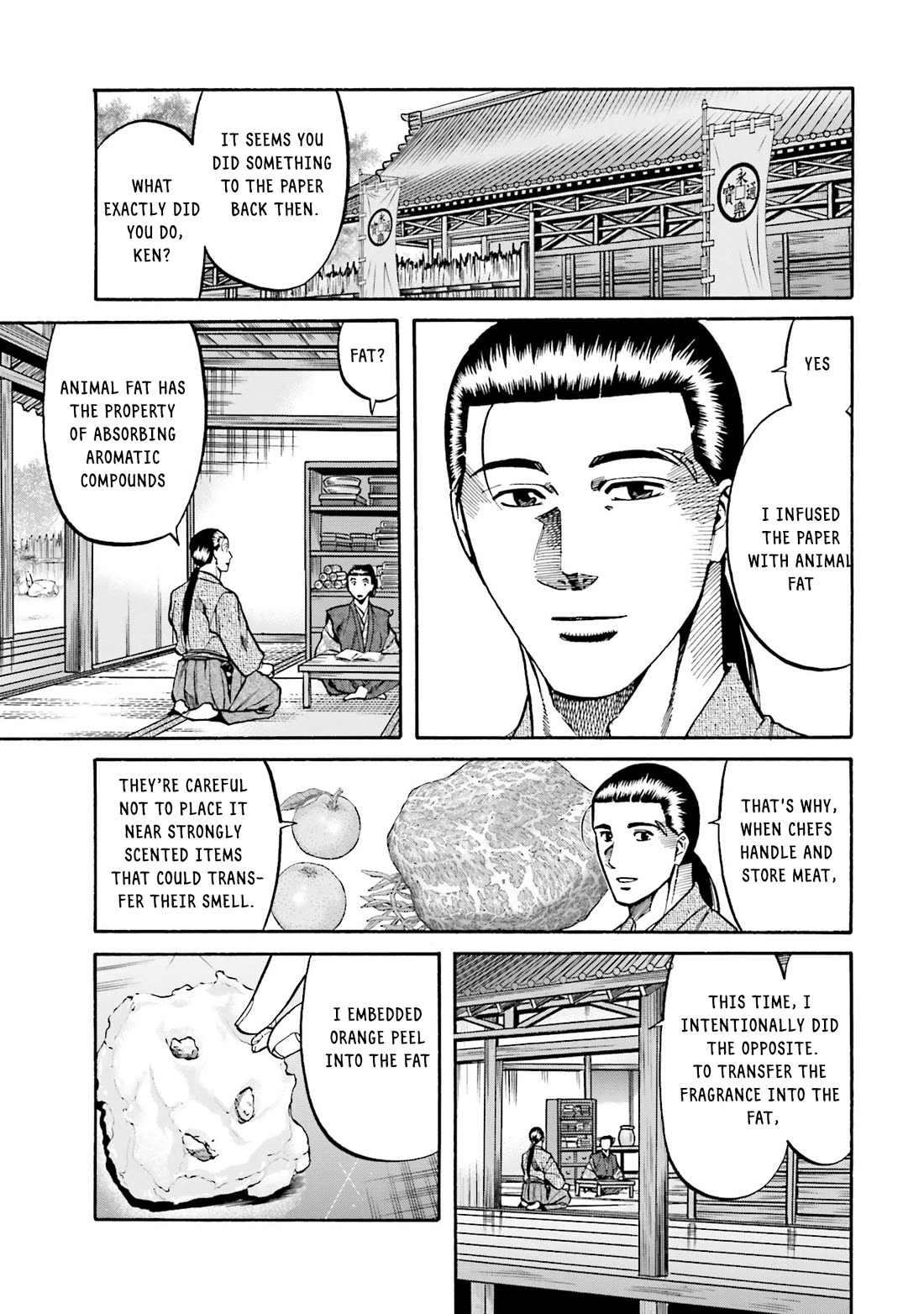 Nobunaga no Chef Chapter 171 page 16 - Chapter 171: A Secret Gift