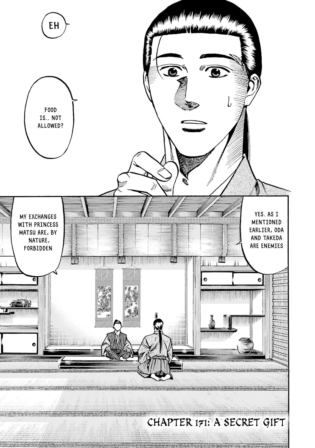 Nobunaga no Chef Chapter 171 page 2 - Chapter 171: A Secret Gift