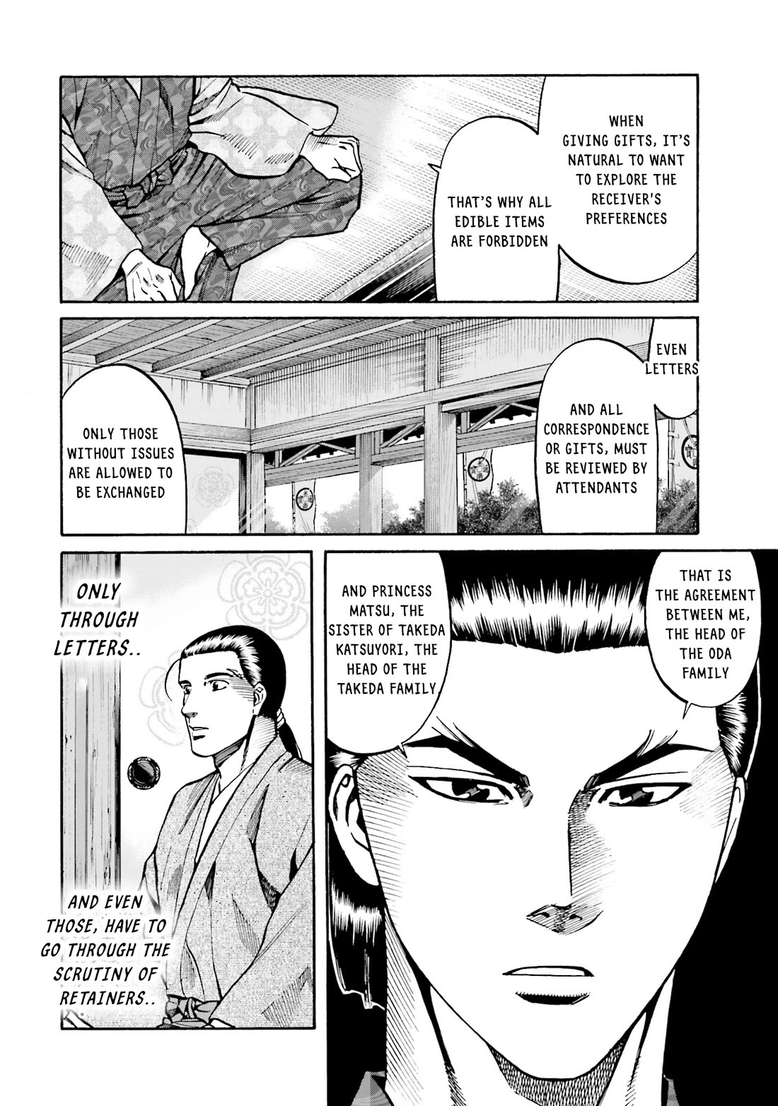 Nobunaga no Chef Chapter 171 page 5 - Chapter 171: A Secret Gift