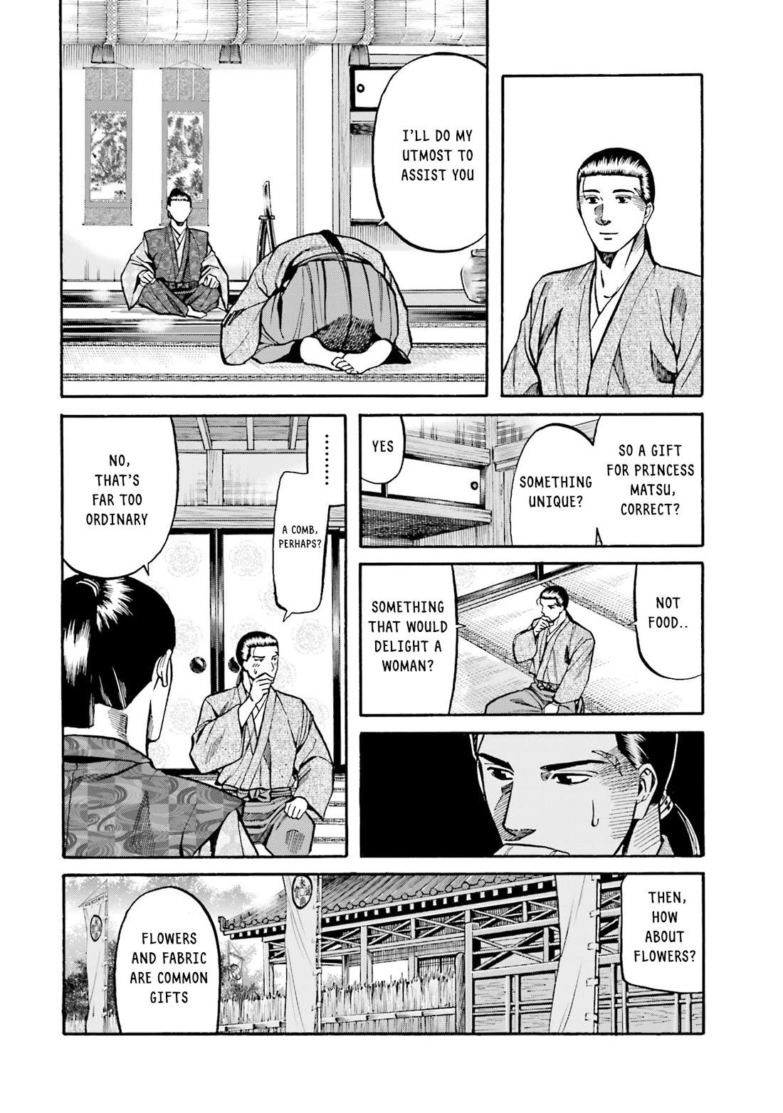 Nobunaga no Chef Chapter 171 page 7 - Chapter 171: A Secret Gift