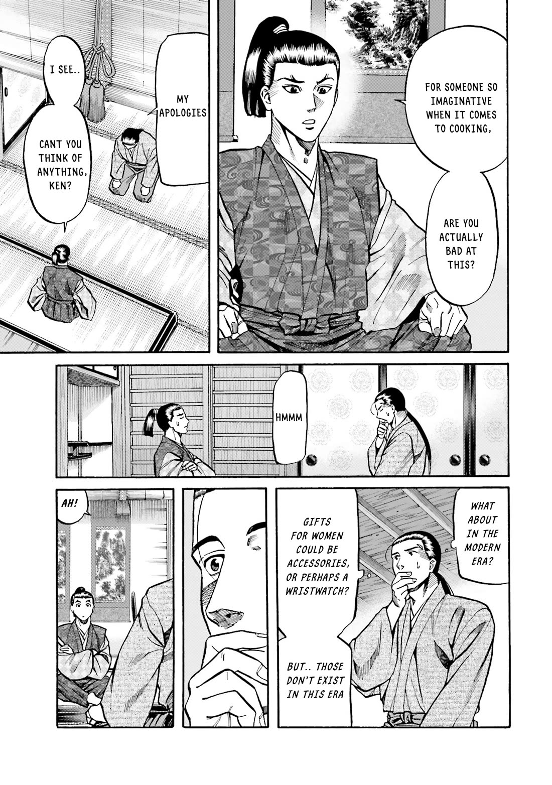 Nobunaga no Chef Chapter 171 page 8 - Chapter 171: A Secret Gift