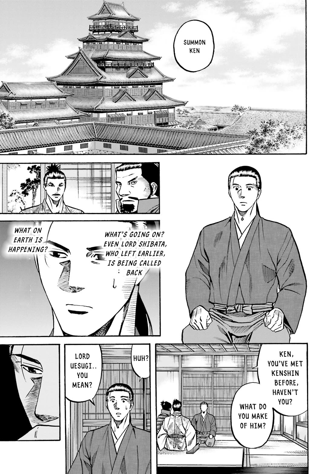 Nobunaga no Chef Chapter 173 page 18 - Chapter 173: A Man Named Kenshin