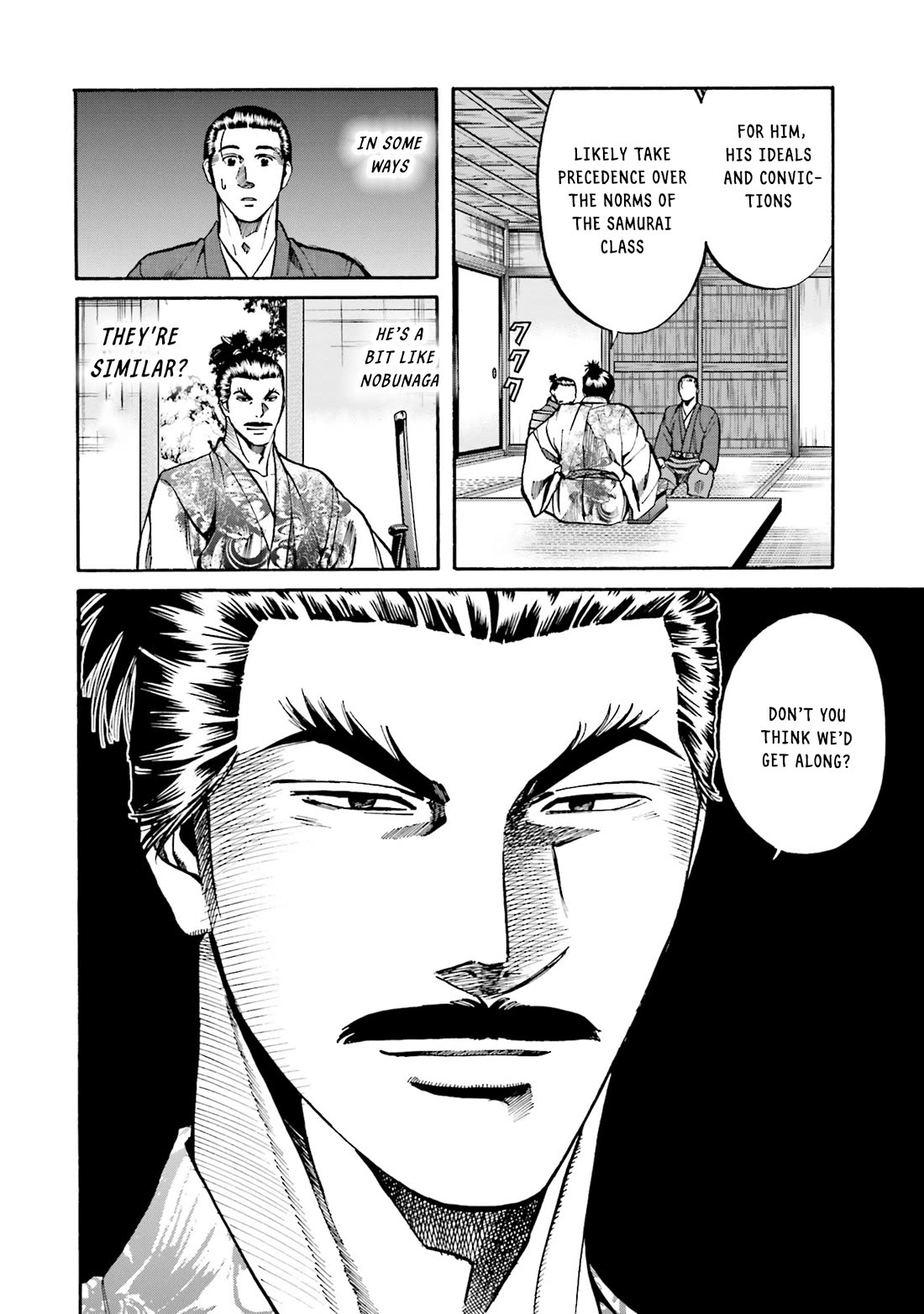Nobunaga no Chef Chapter 173 page 21 - Chapter 173: A Man Named Kenshin