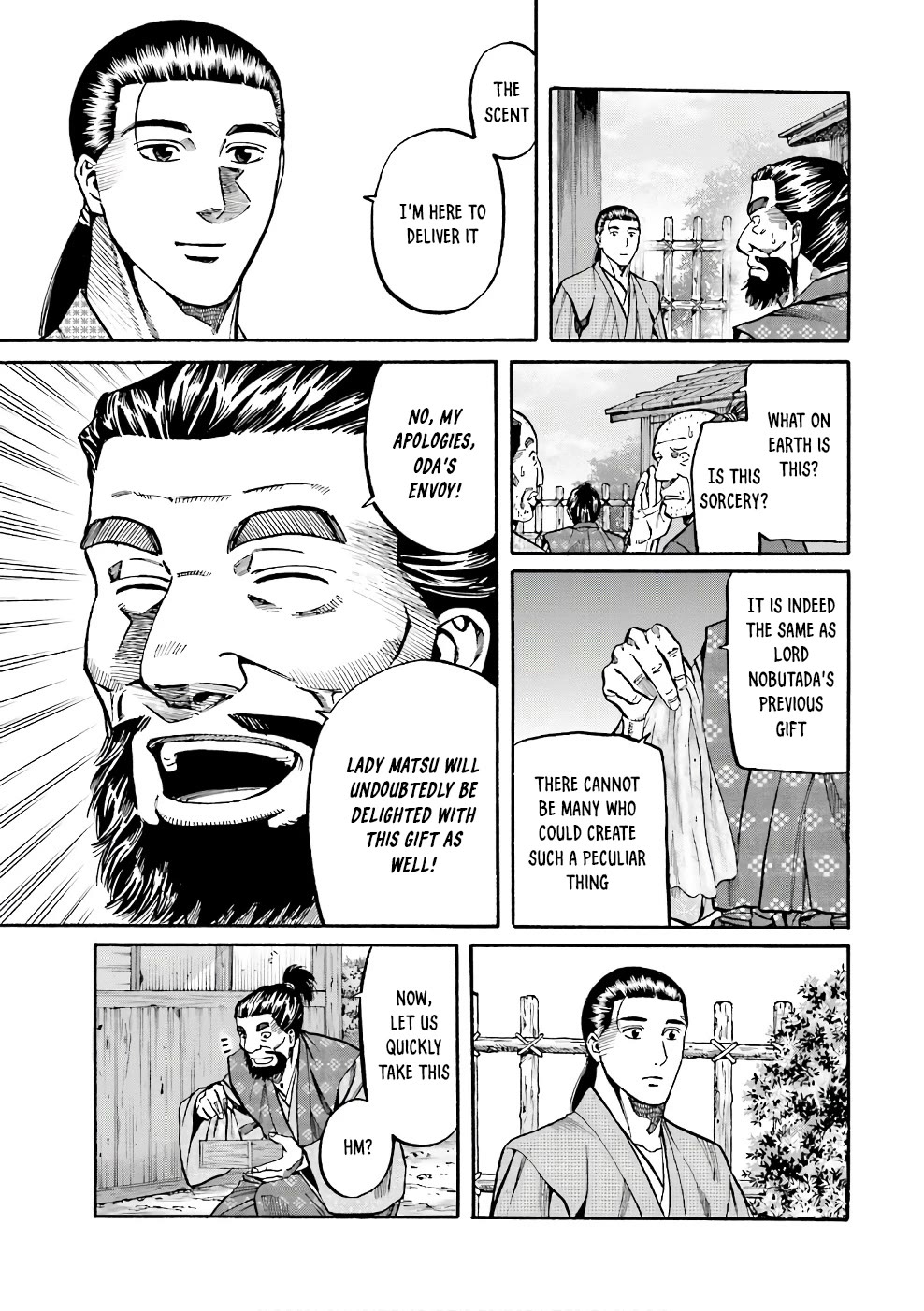 Nobunaga no Chef Chapter 176 page 10 - Chapter 176: Crossing the Checkpoint