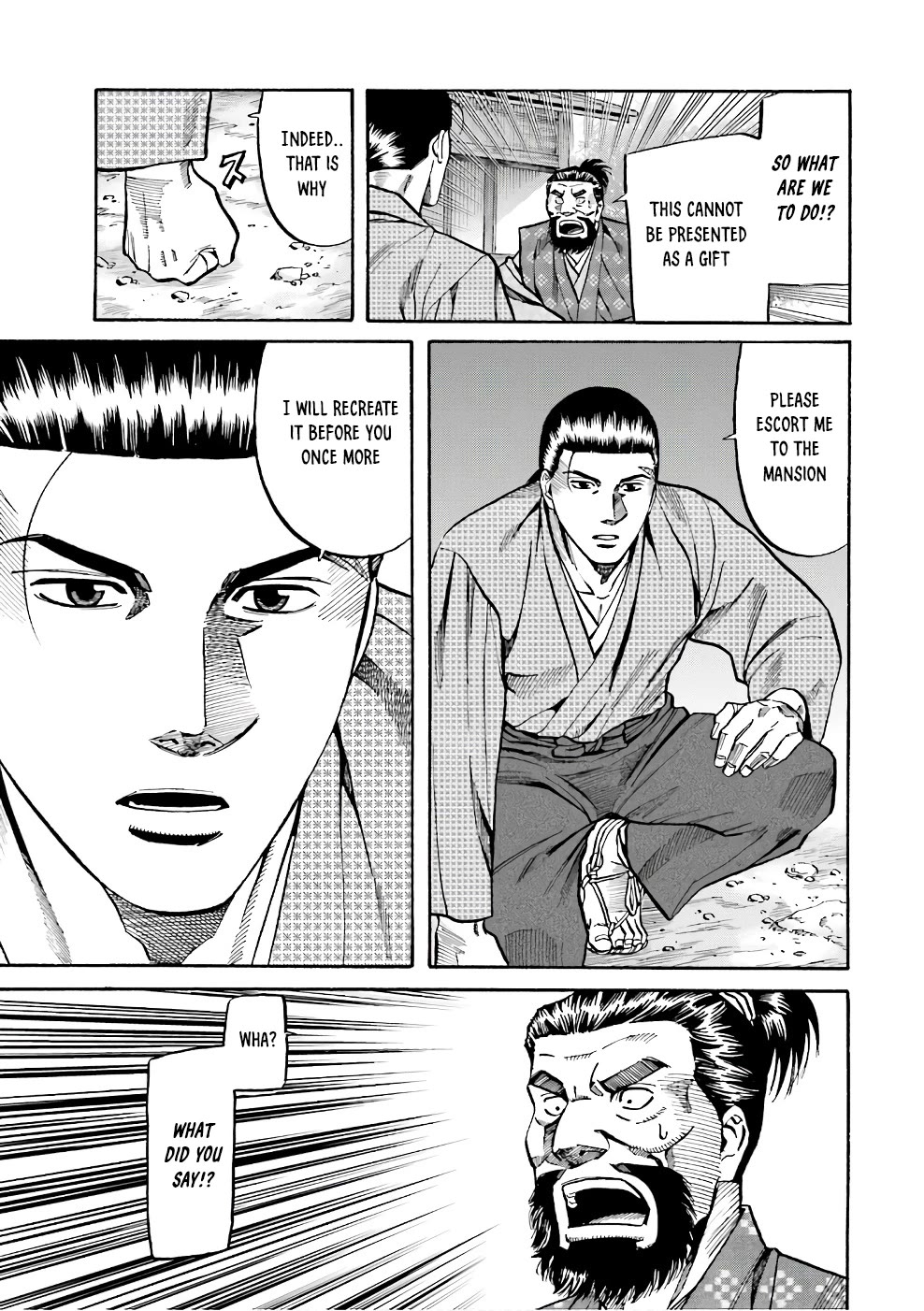 Nobunaga no Chef Chapter 176 page 12 - Chapter 176: Crossing the Checkpoint