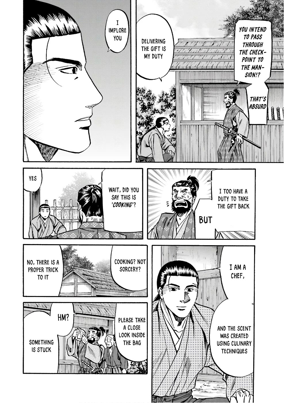 Nobunaga no Chef Chapter 176 page 13 - Chapter 176: Crossing the Checkpoint