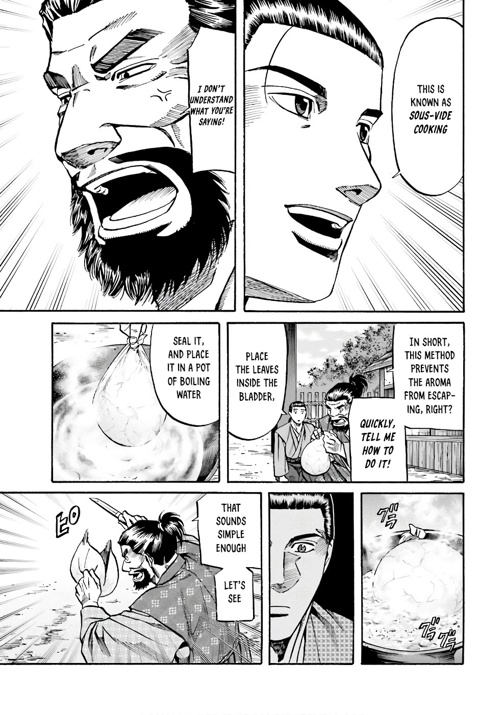 Nobunaga no Chef Chapter 176 page 18 - Chapter 176: Crossing the Checkpoint