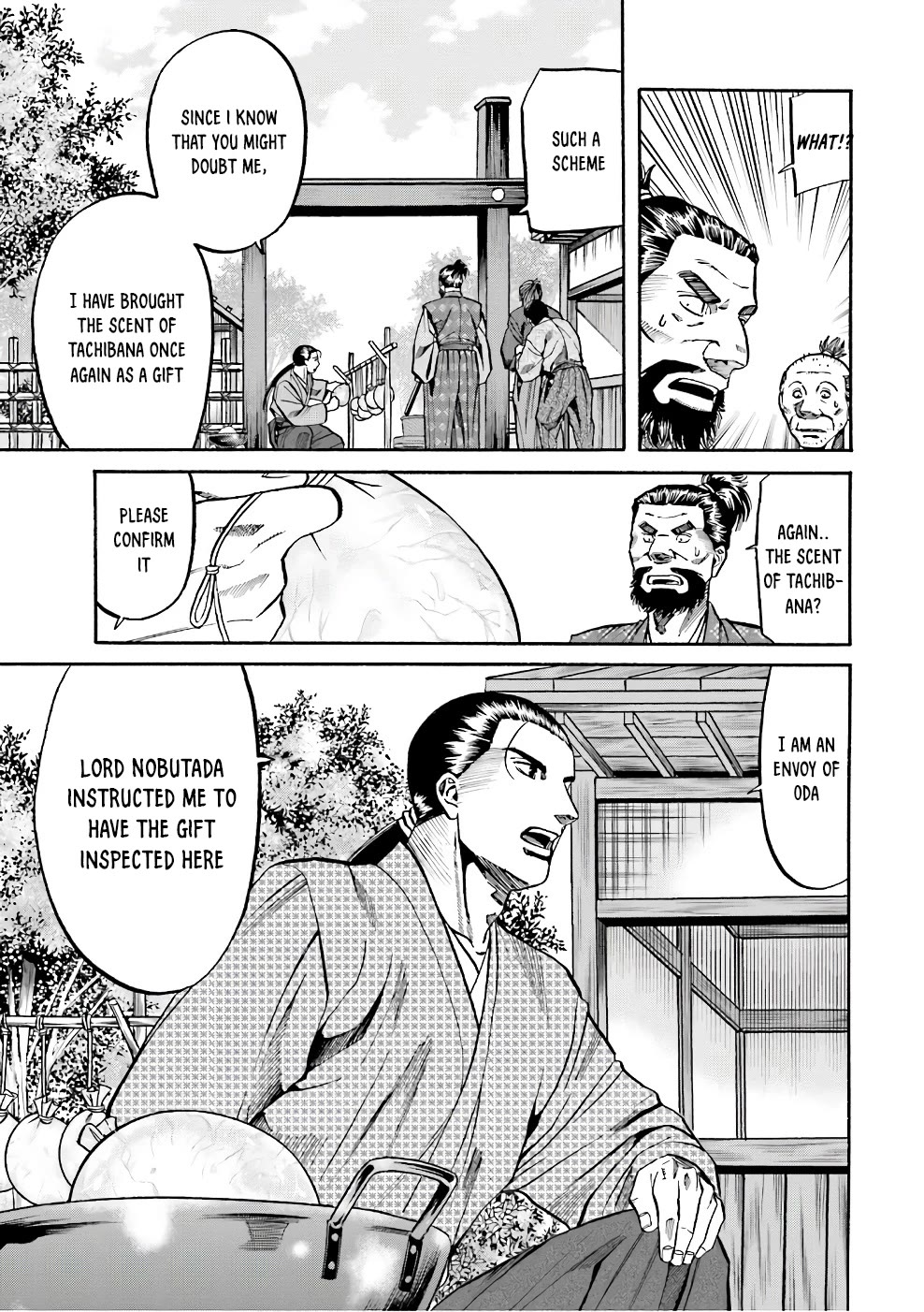 Nobunaga no Chef Chapter 176 page 6 - Chapter 176: Crossing the Checkpoint