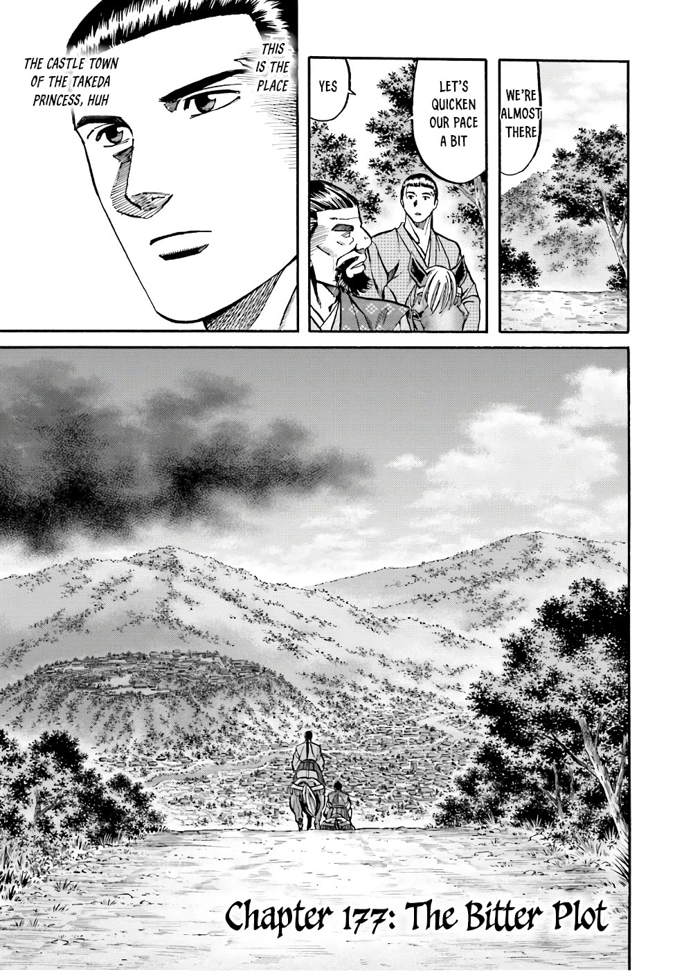Nobunaga no Chef Chapter 177 page 1 - Chapter 177: The Bitter Plot