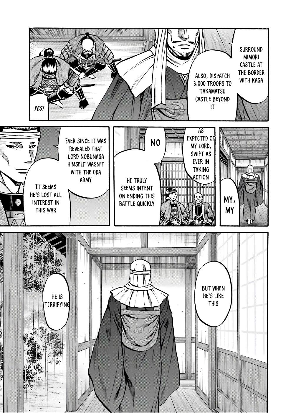 Nobunaga no Chef Chapter 177 page 13 - Chapter 177: The Bitter Plot