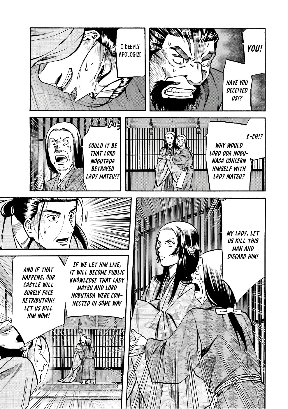 Nobunaga no Chef Chapter 177 page 19 - Chapter 177: The Bitter Plot