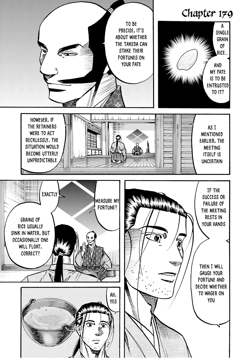 Nobunaga no Chef Chapter 179 page 1 - Chapter 179: Heaven's Will
