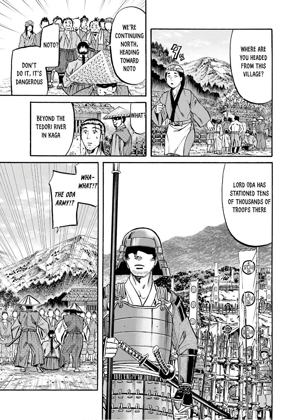 Nobunaga no Chef Chapter 180 page 11 - Chapter 180: The Road to Noto