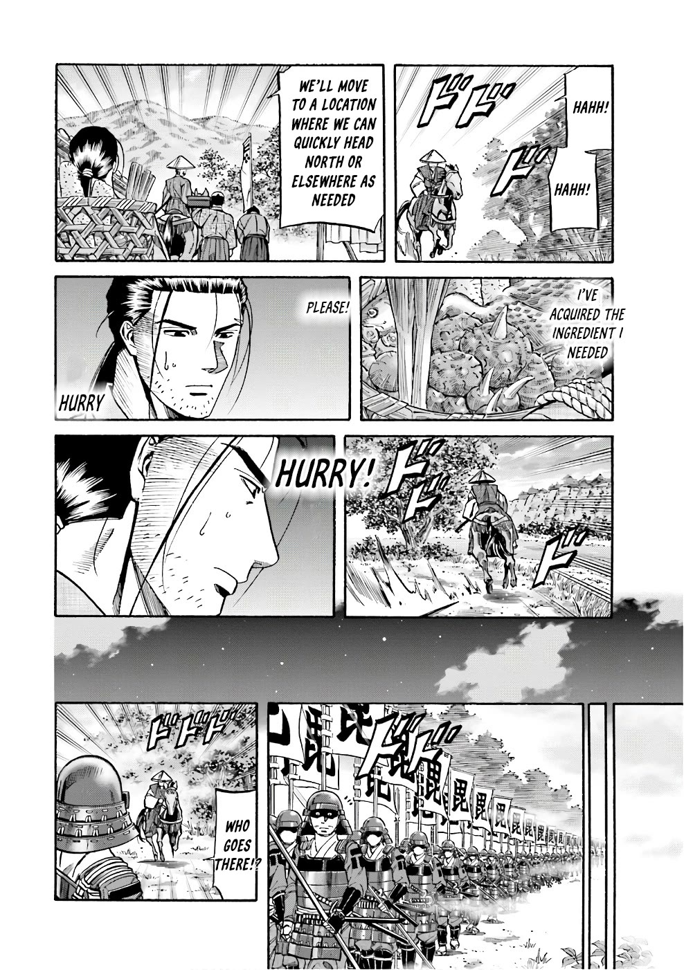 Nobunaga no Chef Chapter 180 page 16 - Chapter 180: The Road to Noto