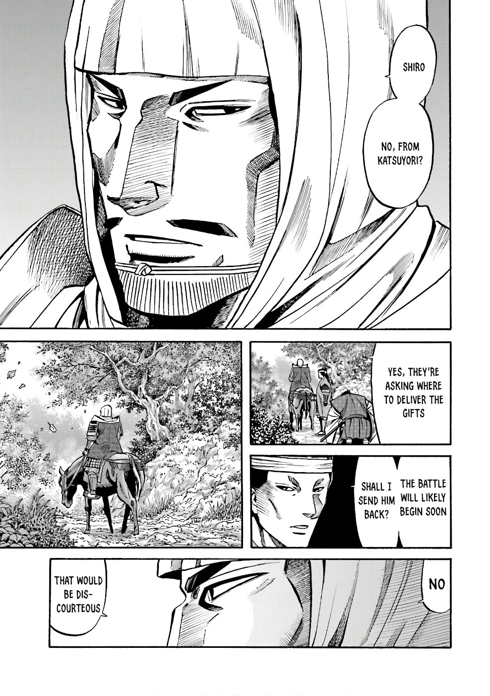 Nobunaga no Chef Chapter 180 page 17 - Chapter 180: The Road to Noto