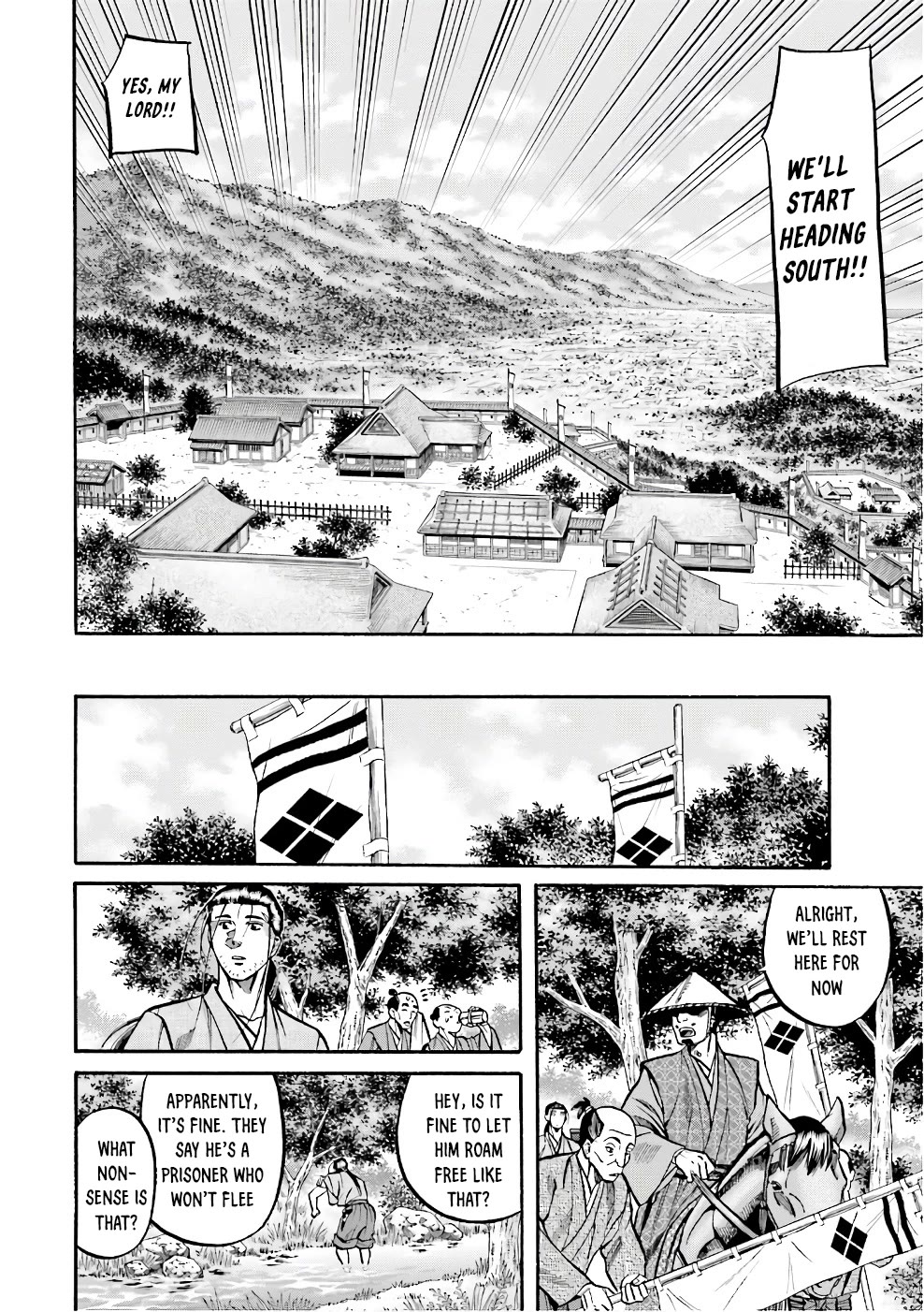 Nobunaga no Chef Chapter 180 page 2 - Chapter 180: The Road to Noto