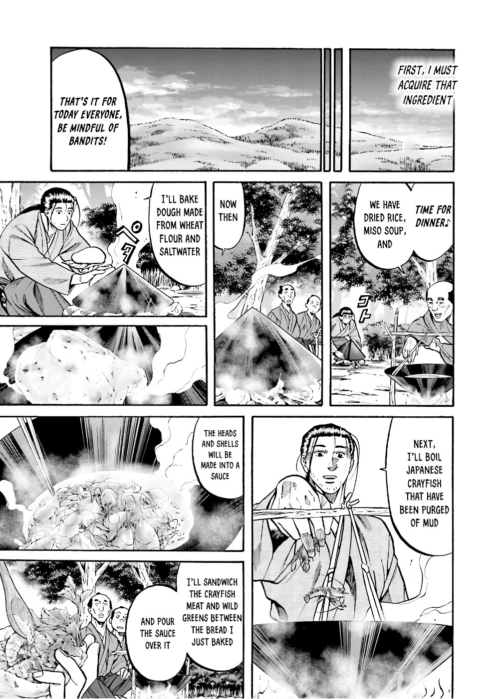 Nobunaga no Chef Chapter 180 page 5 - Chapter 180: The Road to Noto