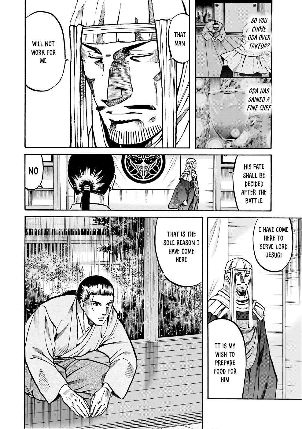 Nobunaga no Chef Chapter 181 page 8 - Chapter 181: The Battle is at hand!
