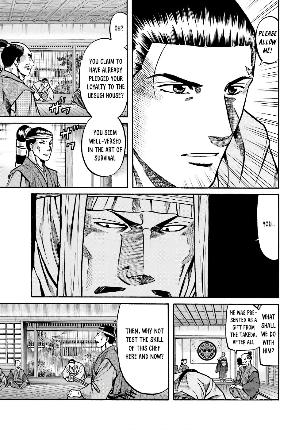 Nobunaga no Chef Chapter 181 page 9 - Chapter 181: The Battle is at hand!