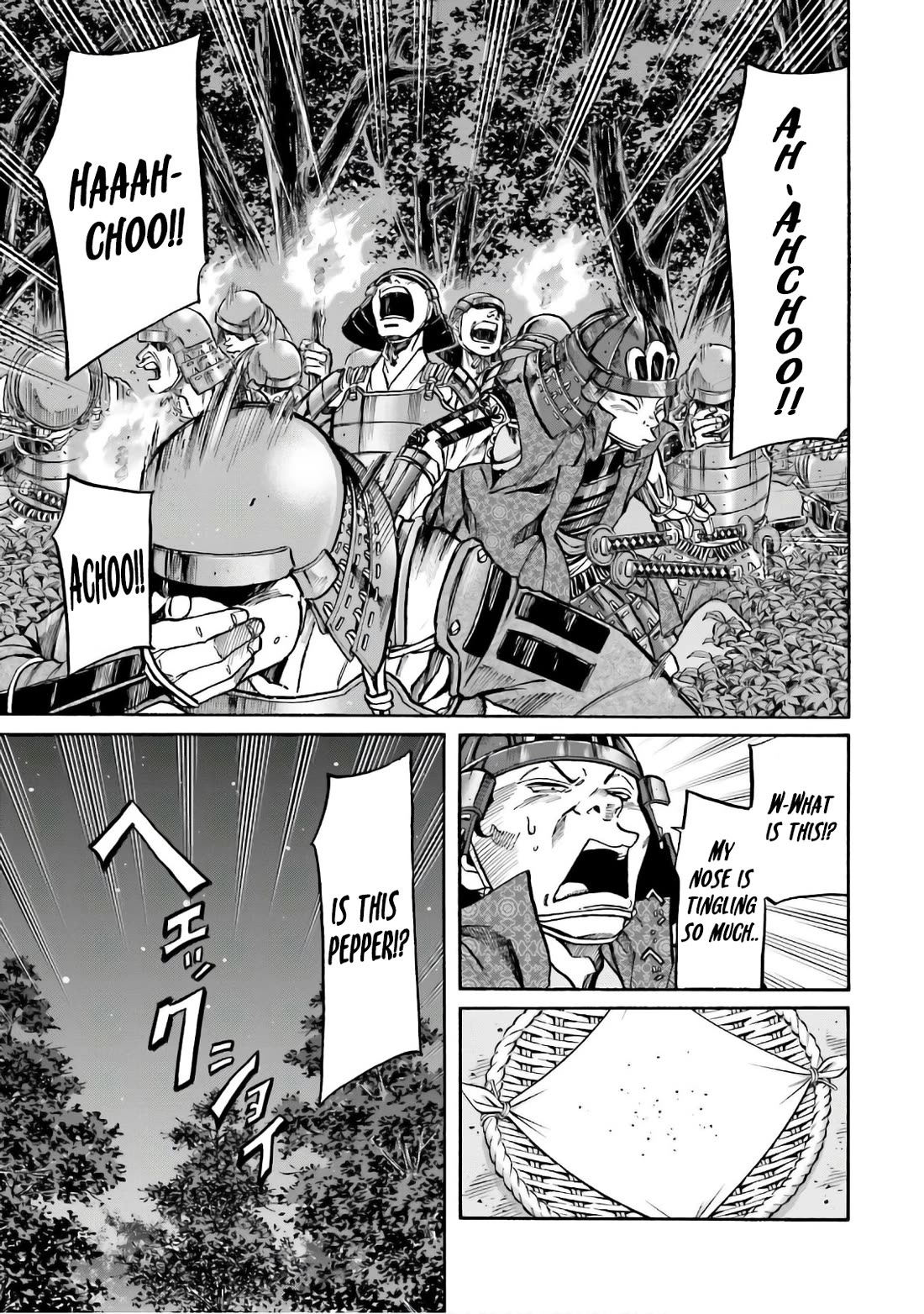 Nobunaga no Chef Chapter 183 page 11 - Chapter 183: The Sound of a Raging Storm