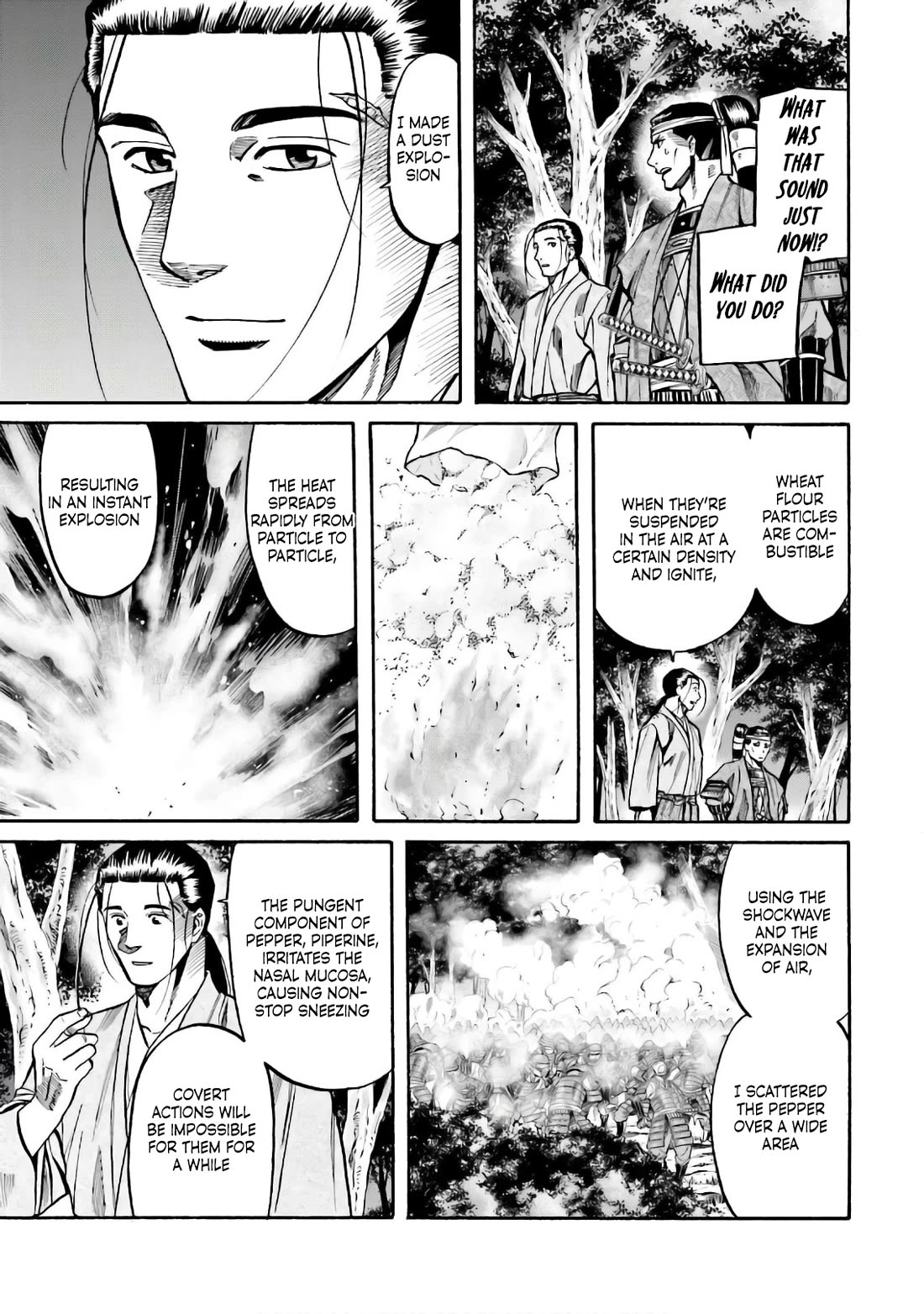 Nobunaga no Chef Chapter 183 page 13 - Chapter 183: The Sound of a Raging Storm
