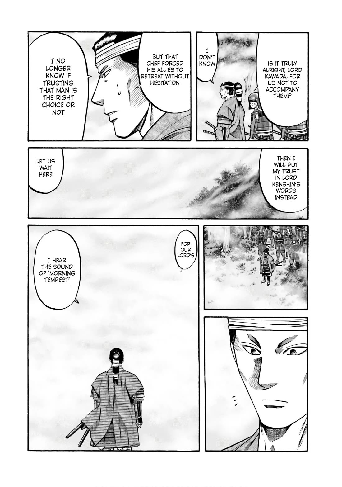 Nobunaga no Chef Chapter 183 page 16 - Chapter 183: The Sound of a Raging Storm