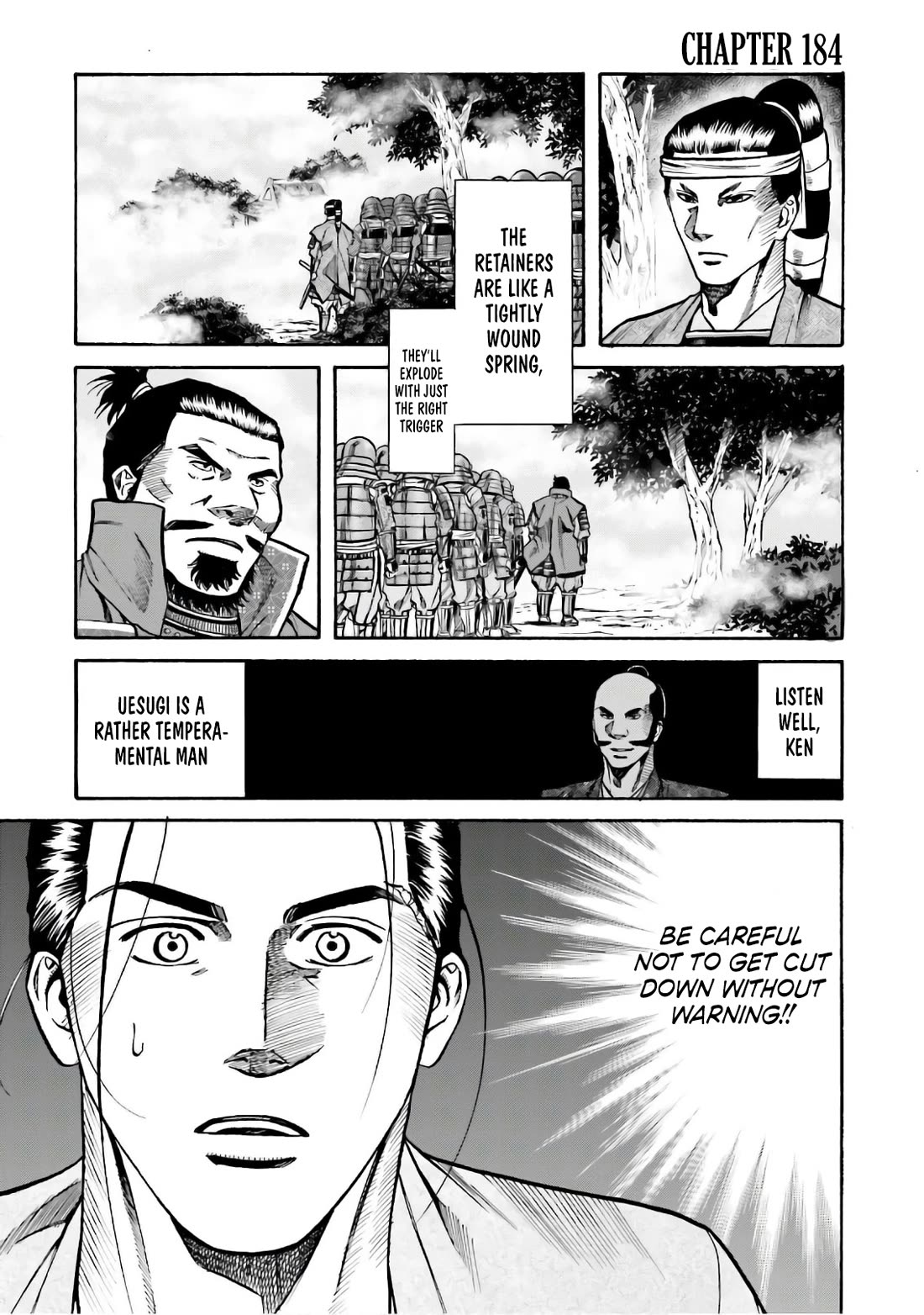 Nobunaga no Chef Chapter 183 page 22 - Chapter 183: The Sound of a Raging Storm