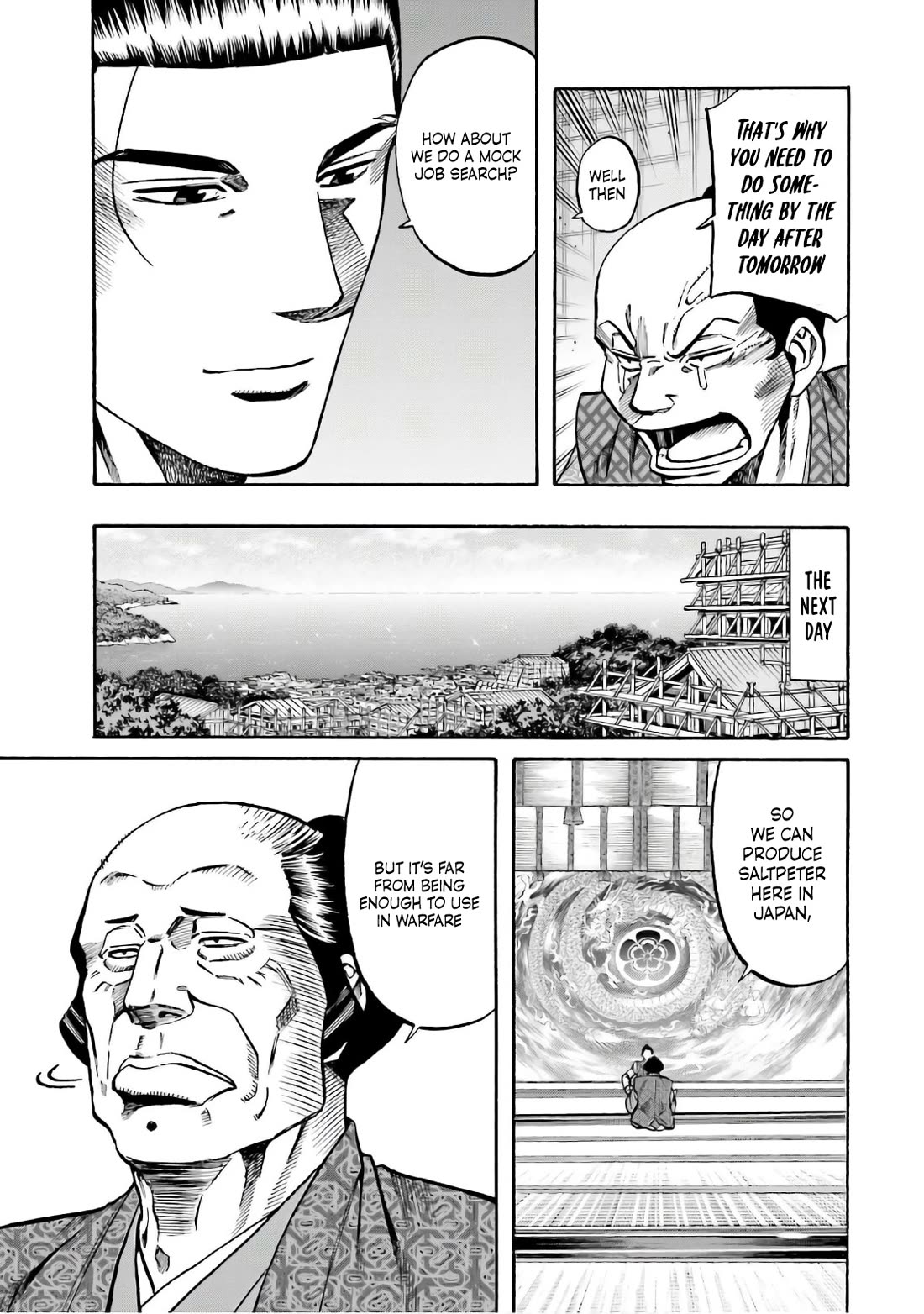 Nobunaga no Chef Chapter 186 page 12 - Chapter 186: Nobunaga's Order to Report to the Castle