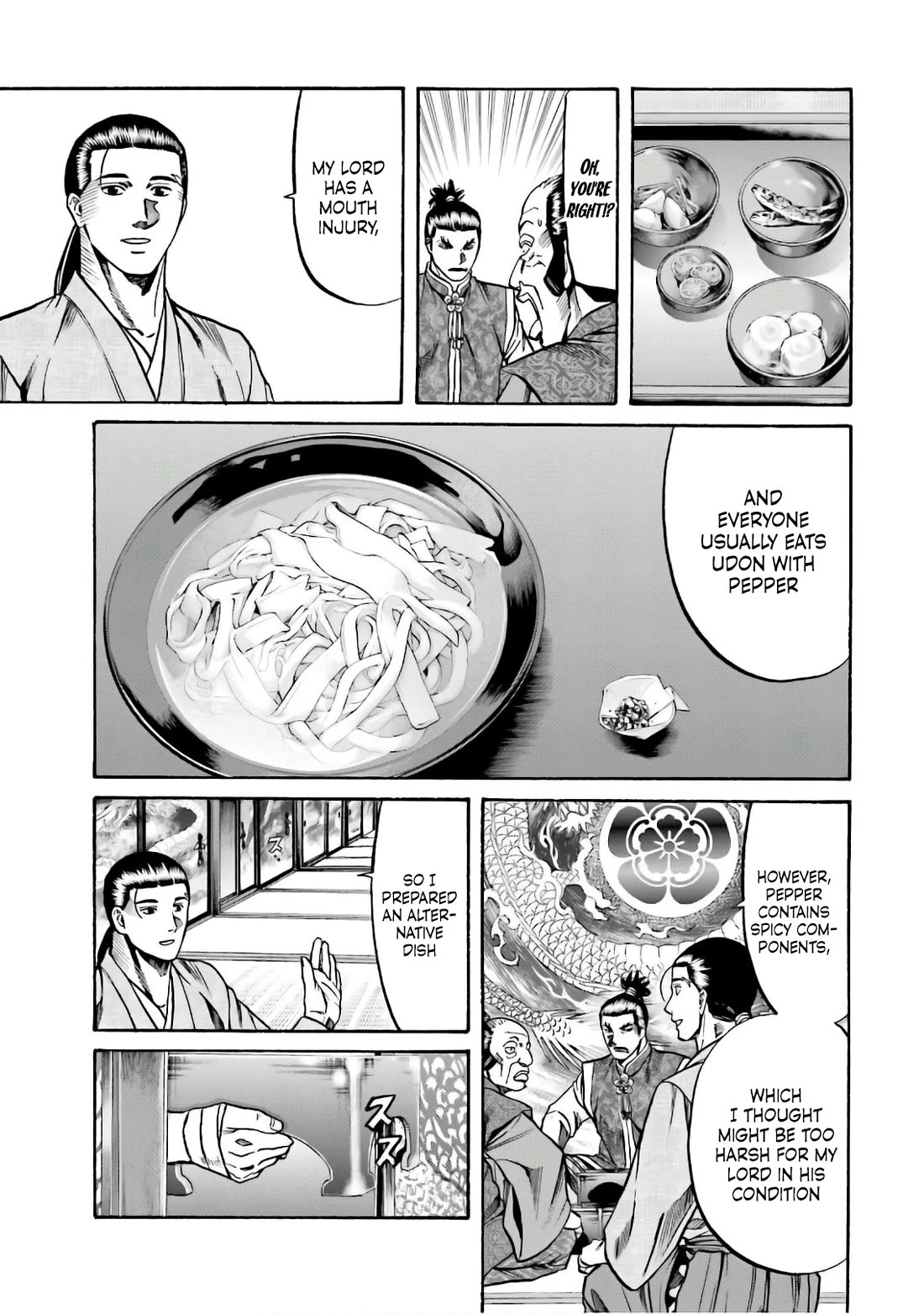 Nobunaga no Chef Chapter 186 page 16 - Chapter 186: Nobunaga's Order to Report to the Castle