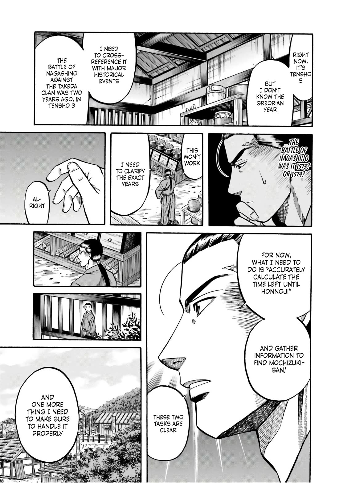 Nobunaga no Chef Chapter 186 page 6 - Chapter 186: Nobunaga's Order to Report to the Castle