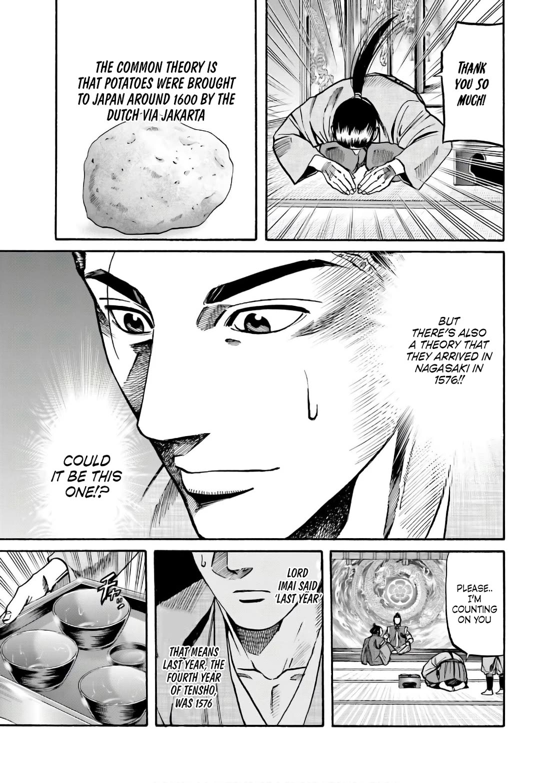 Nobunaga no Chef Chapter 187 page 17 - Chapter 187: Hideyoshi's Soup