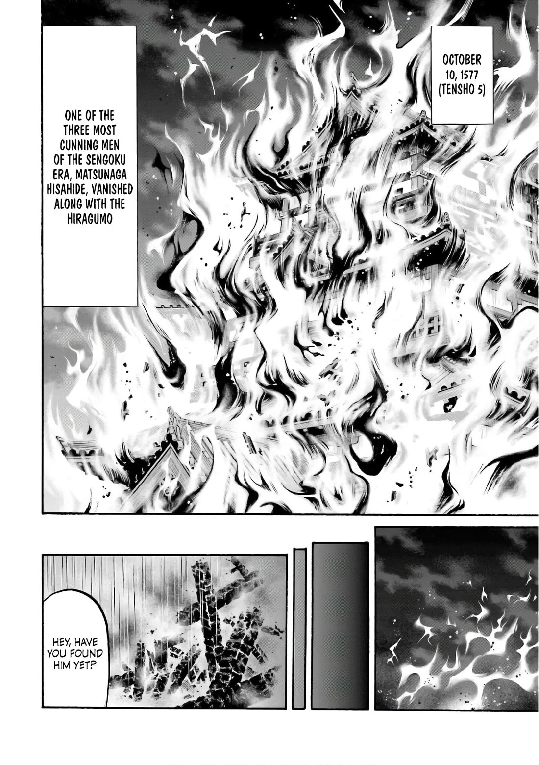 Nobunaga no Chef Chapter 190 page 19 - Chapter 190: The Burning of Shigisan Castle