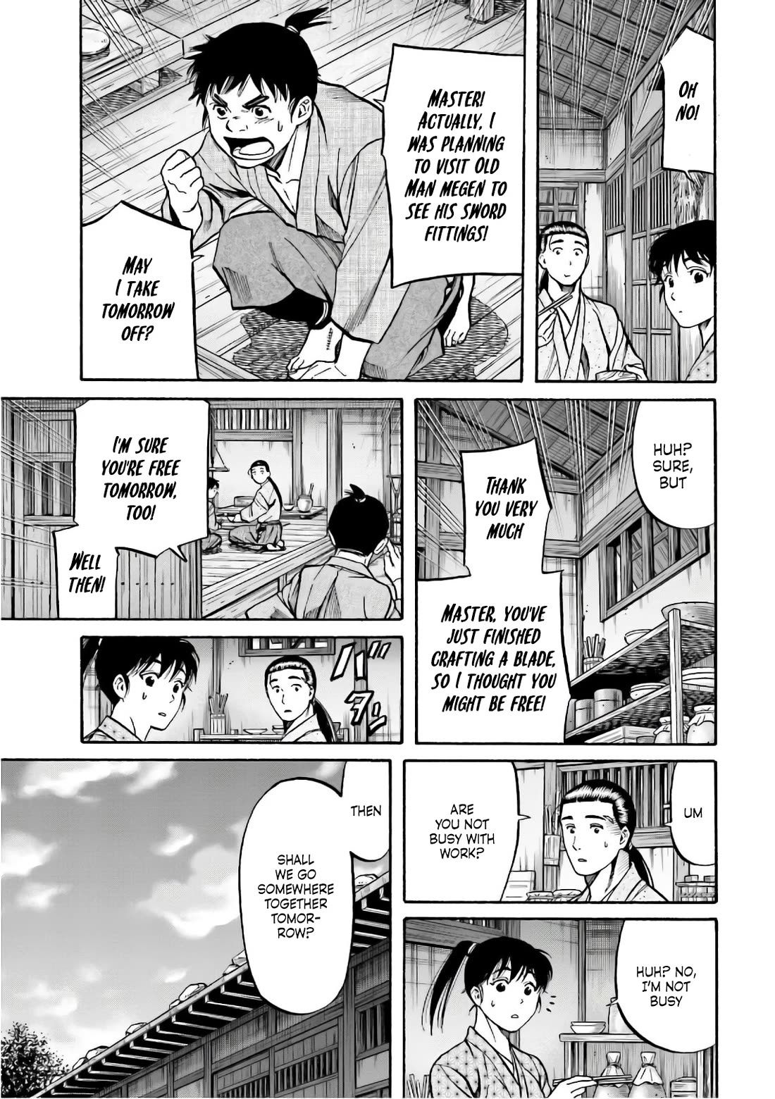 Nobunaga no Chef Chapter 191 page 6 - Chapter 191: Ken's Punishment
