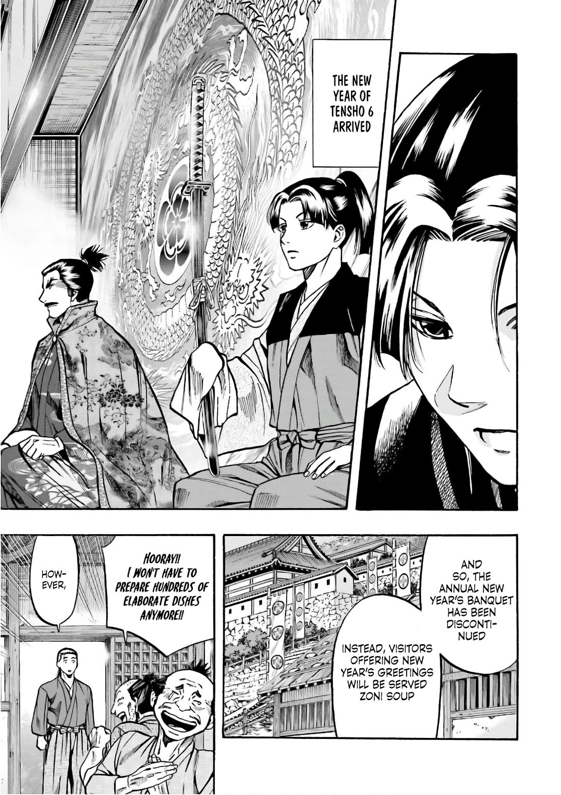 Nobunaga no Chef Chapter 192 page 13 - Chapter 192: Nobunaga's Souvenirs