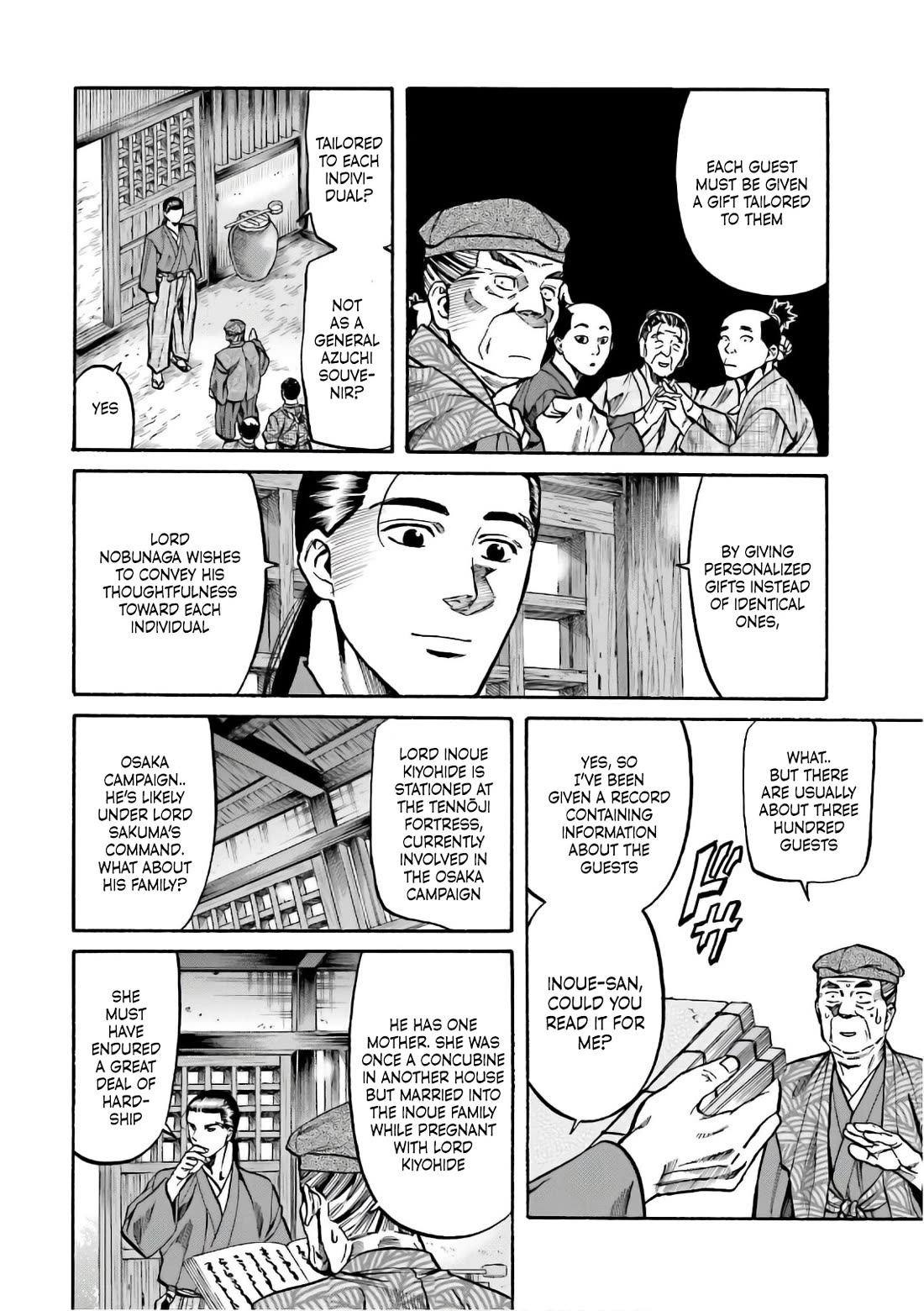 Nobunaga no Chef Chapter 192 page 14 - Chapter 192: Nobunaga's Souvenirs