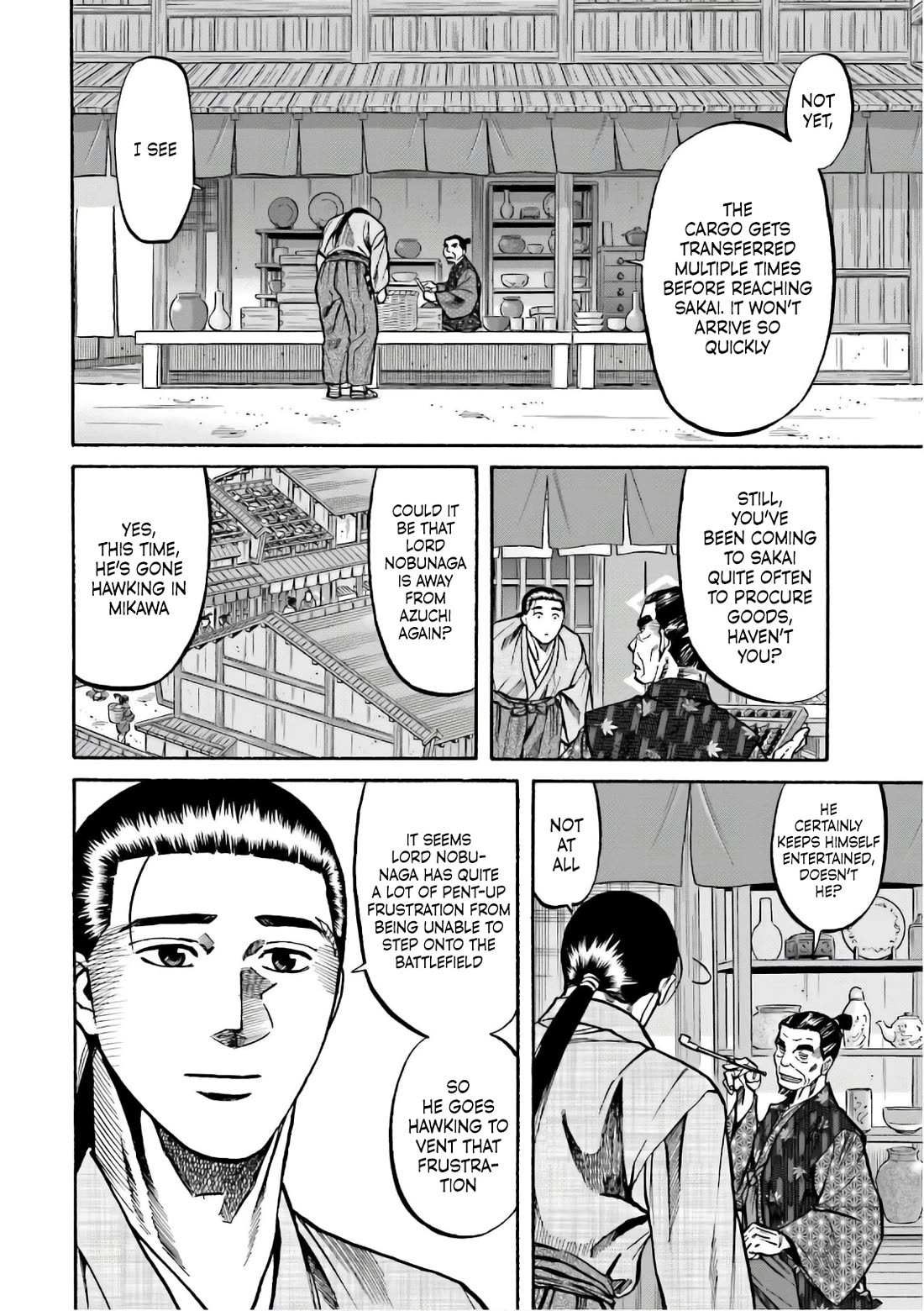 Nobunaga no Chef Chapter 192 page 3 - Chapter 192: Nobunaga's Souvenirs