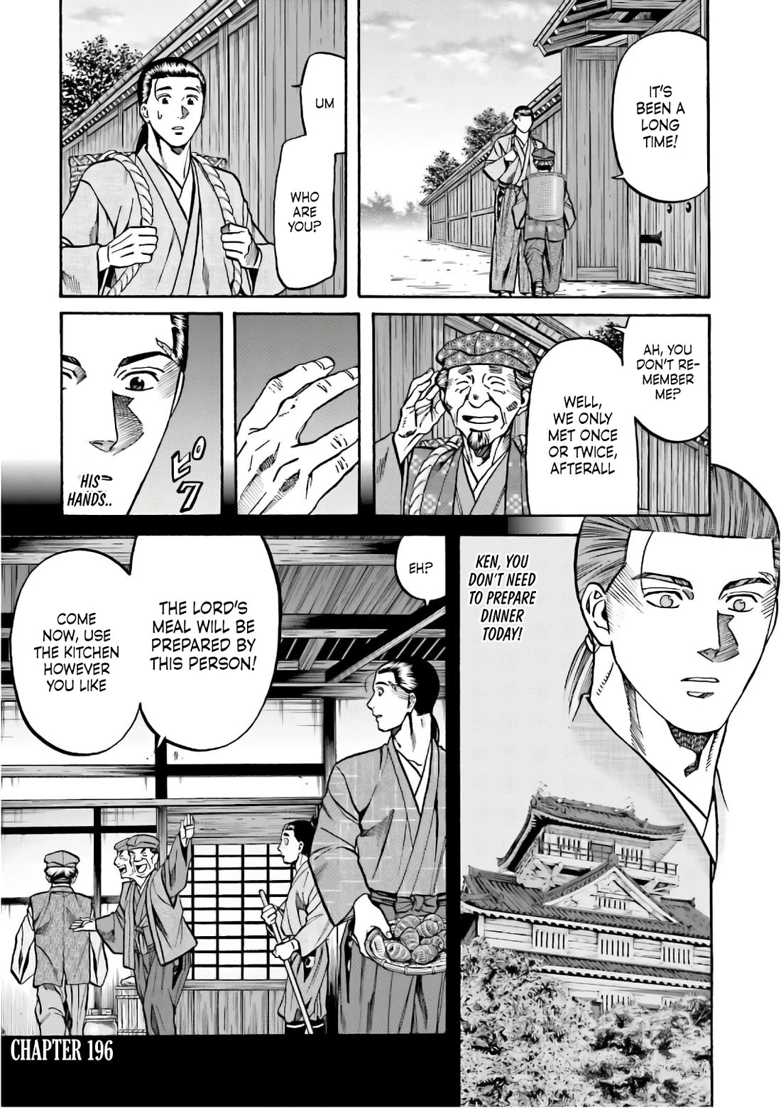 Nobunaga no Chef Chapter 195 page 24 - Chapter 195: An Uninvited Guest