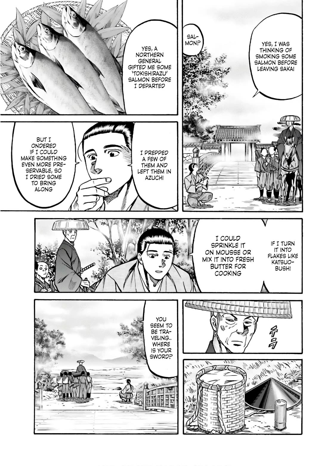 Nobunaga no Chef Chapter 195 page 4 - Chapter 195: An Uninvited Guest