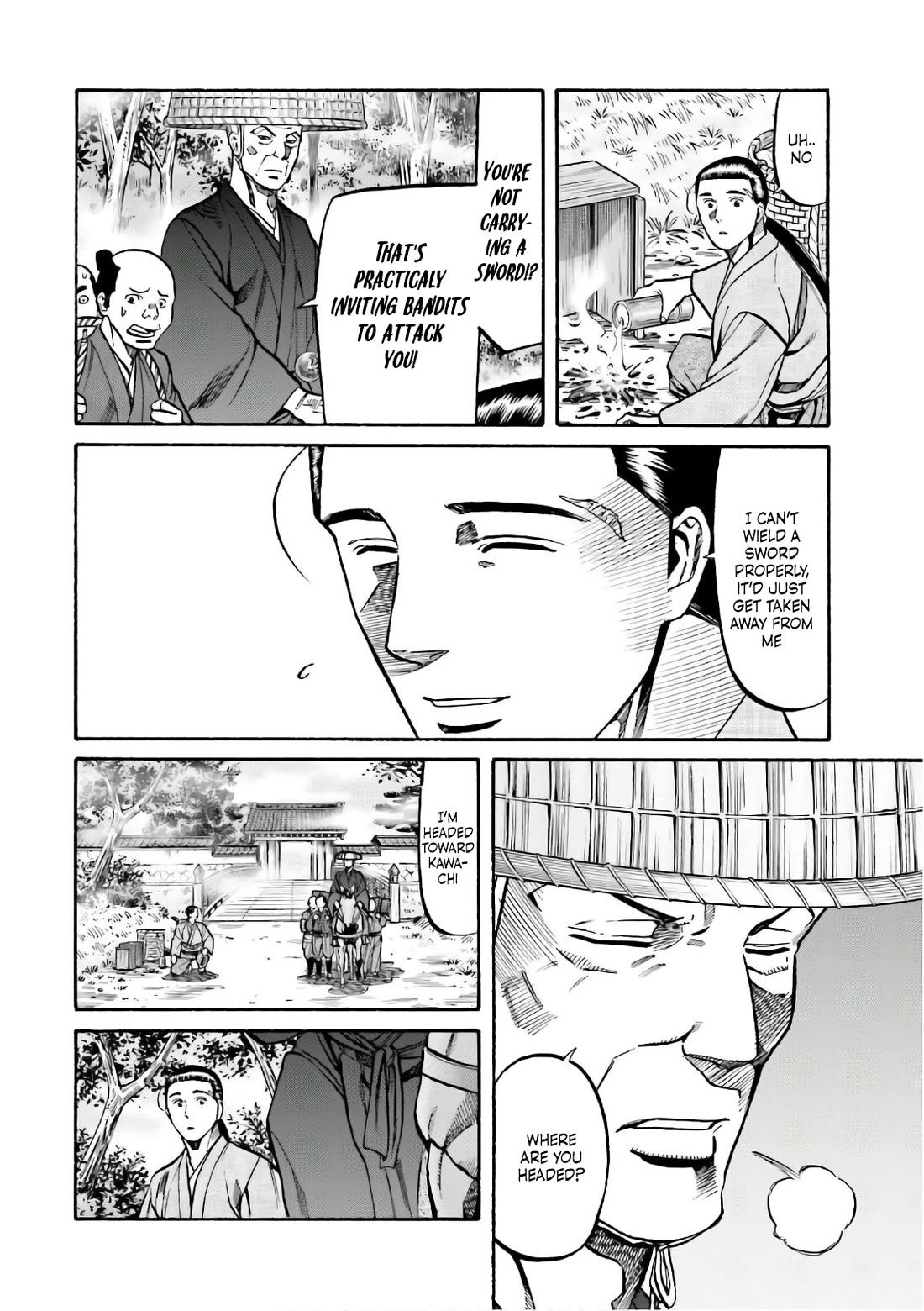 Nobunaga no Chef Chapter 195 page 5 - Chapter 195: An Uninvited Guest