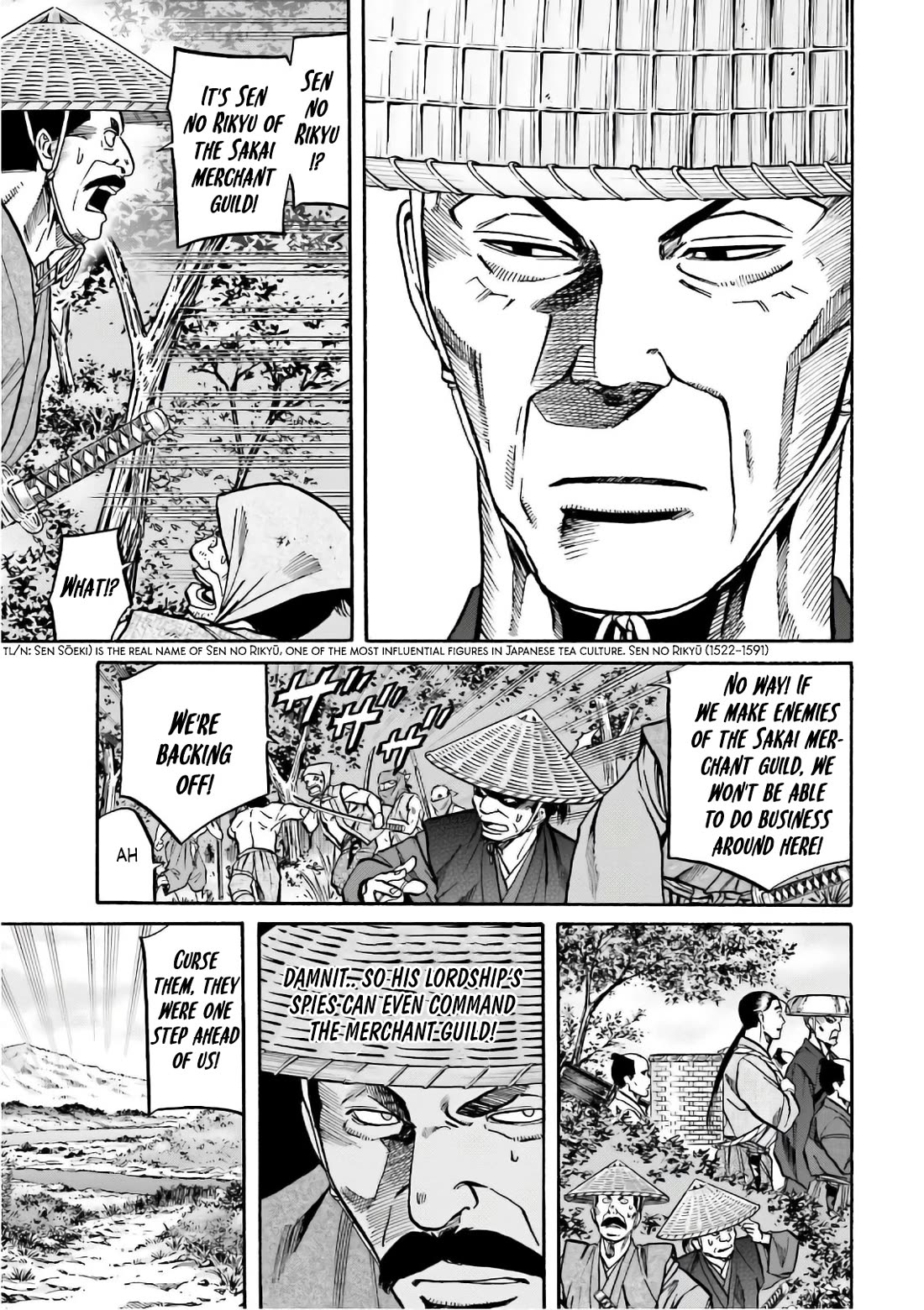 Nobunaga no Chef Chapter 195 page 8 - Chapter 195: An Uninvited Guest